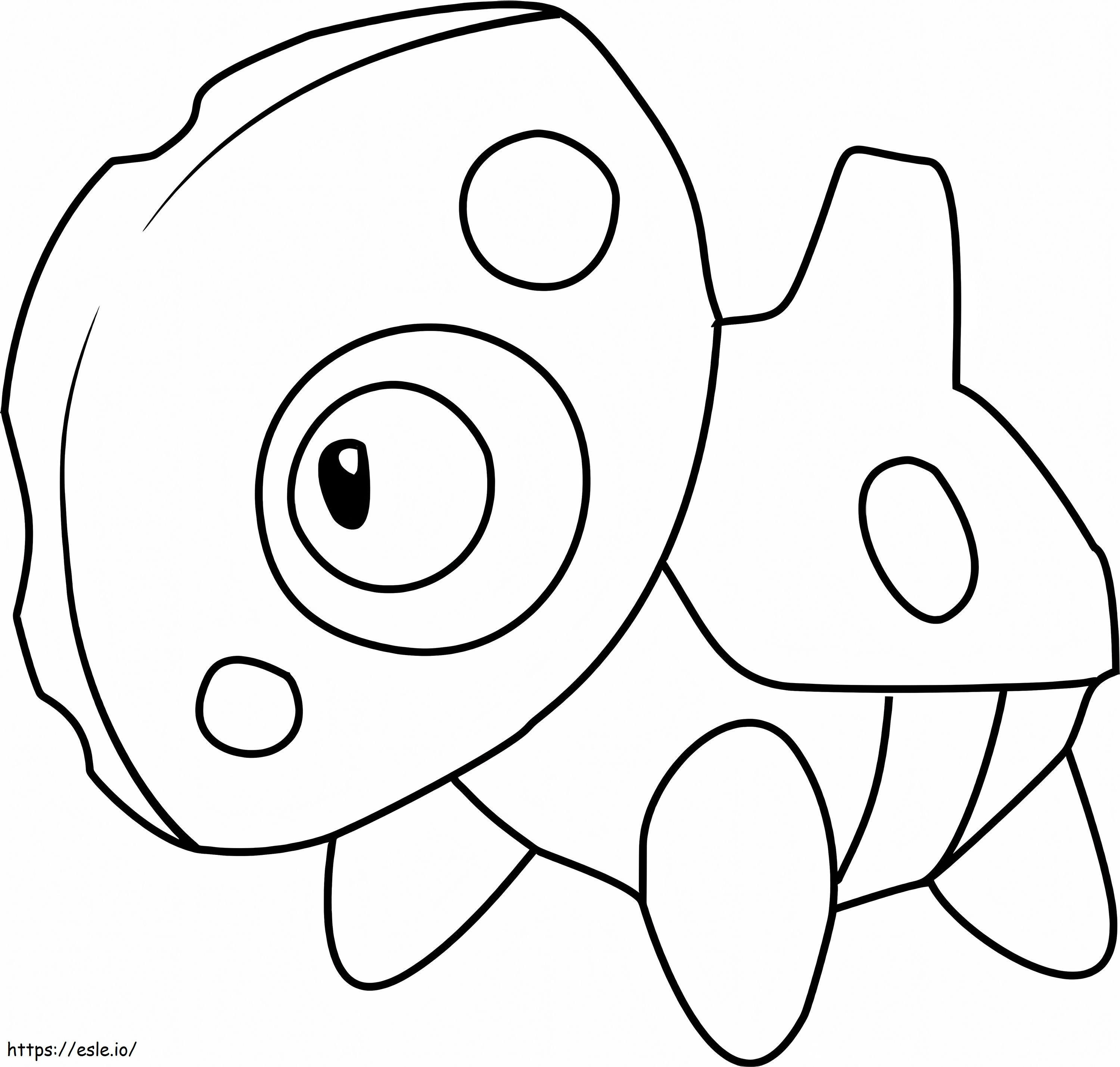 Aron In Pokemon coloring page