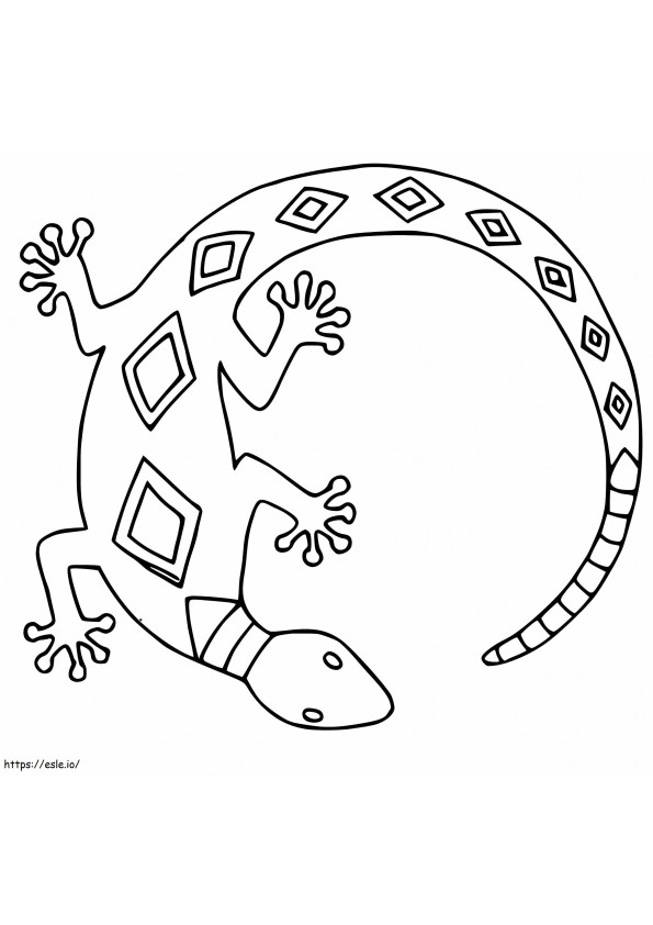 Newt 2 coloring page