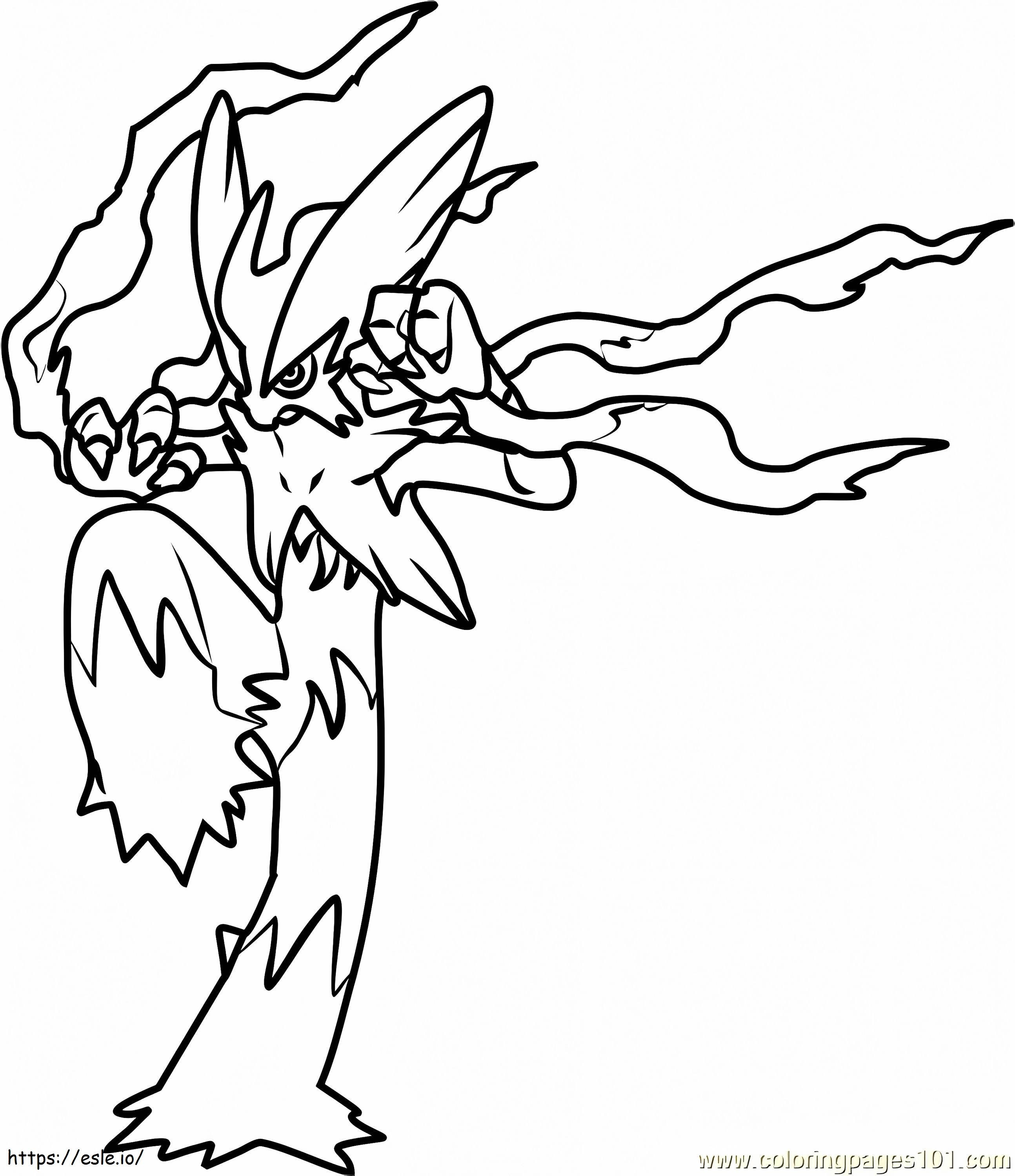 1531273773_Mega Blaziken Pokemon A4 coloring page
