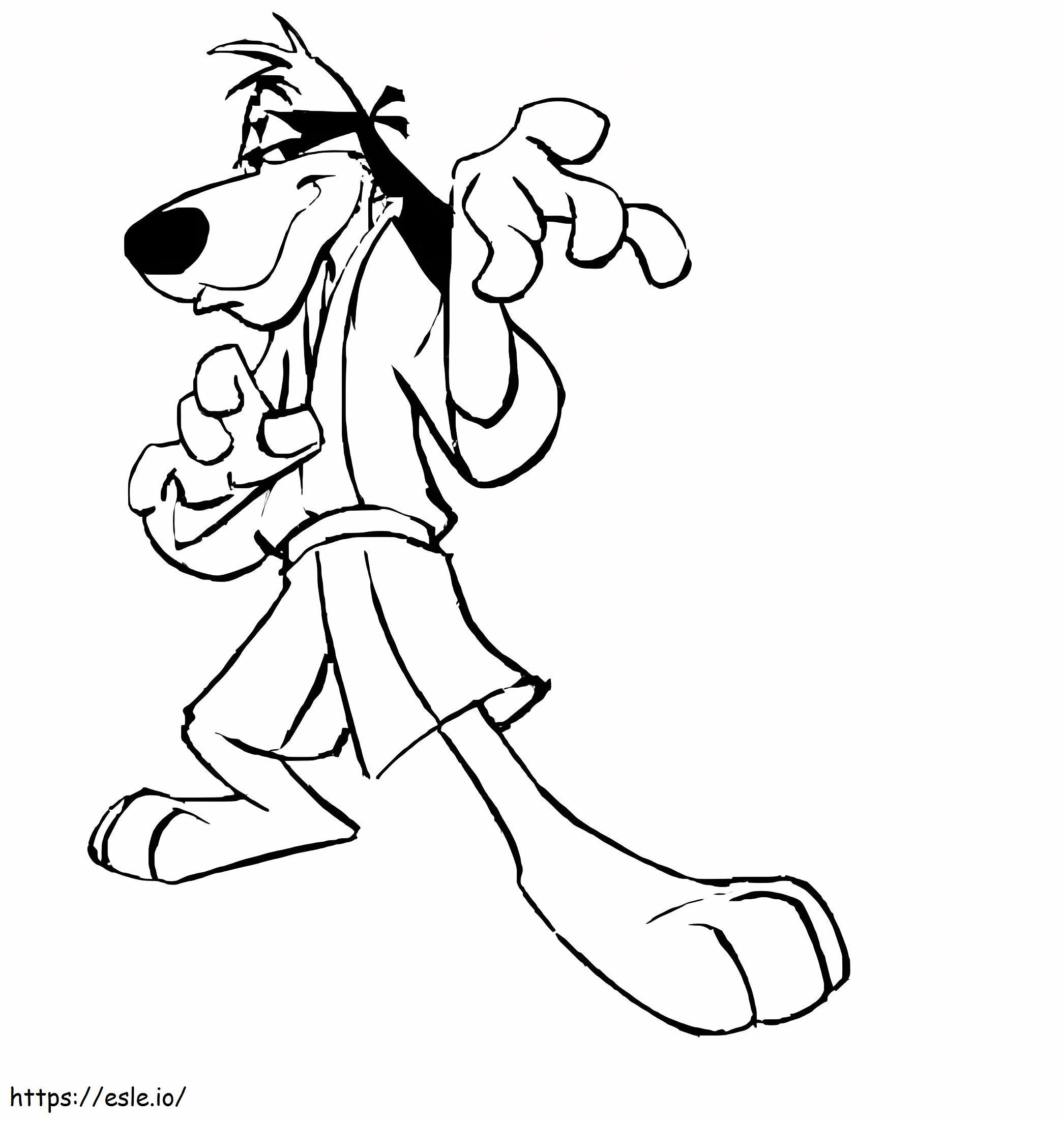 Hong Kong Phooey To Color coloring page