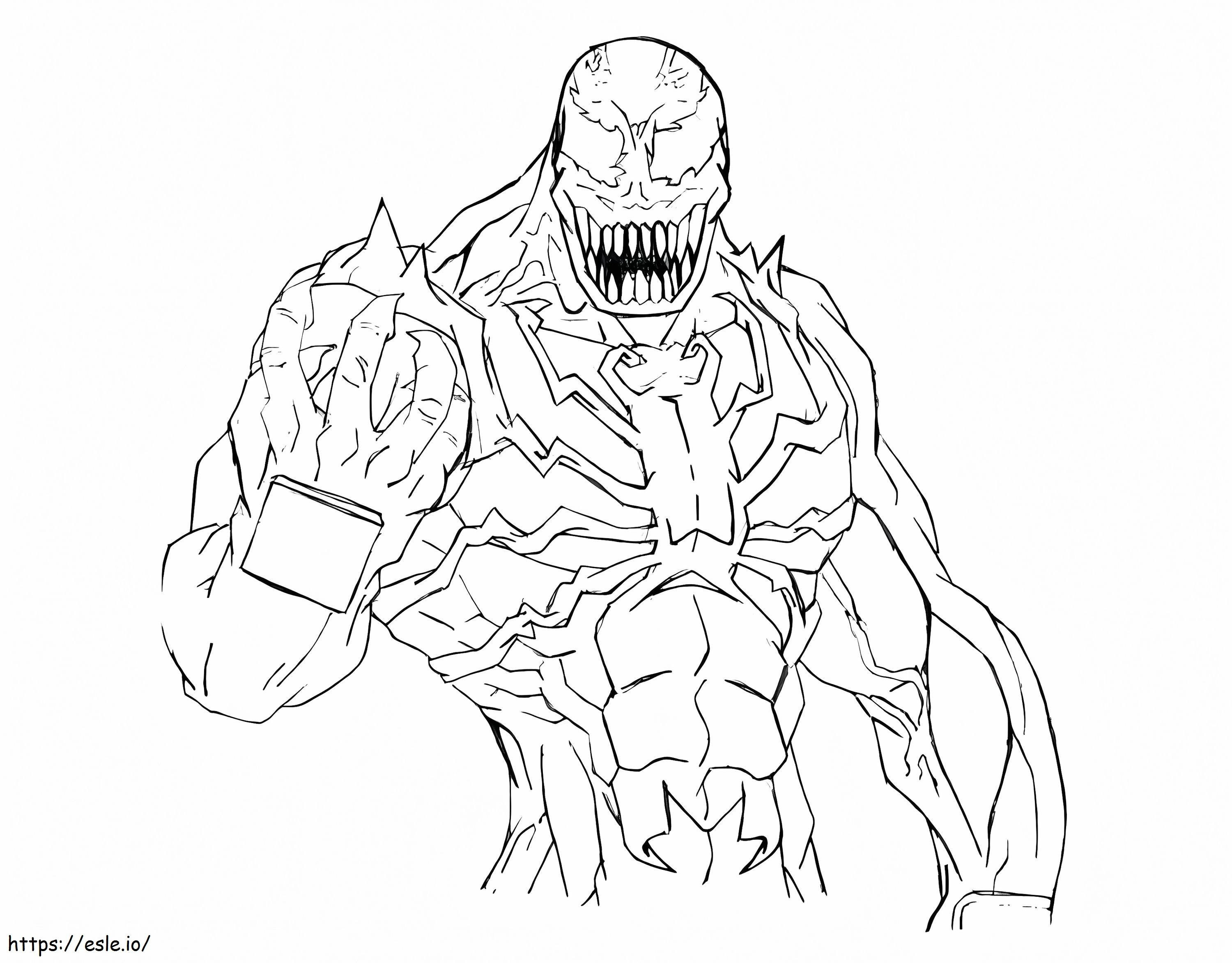 Mad Venom coloring page