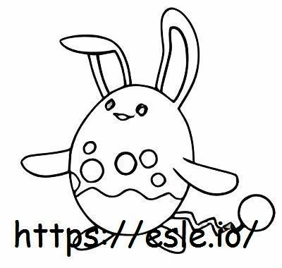 Azumarill coloring page