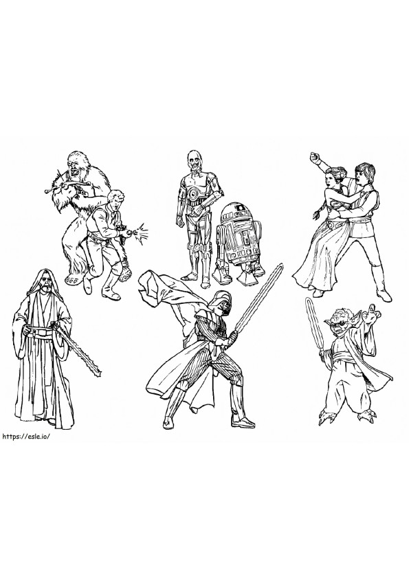 Star Wars 14 coloring page