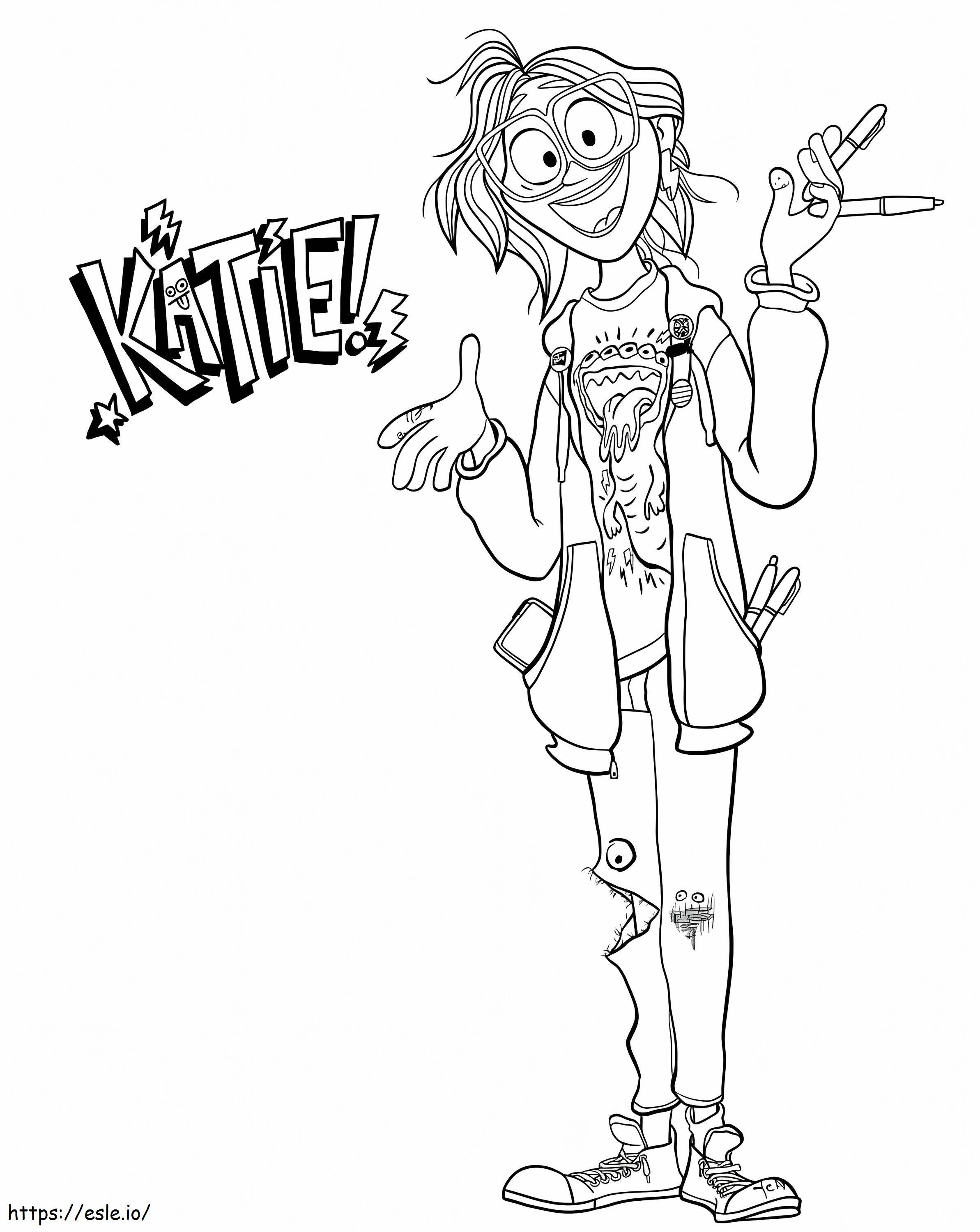 Katie Mitchell para colorir