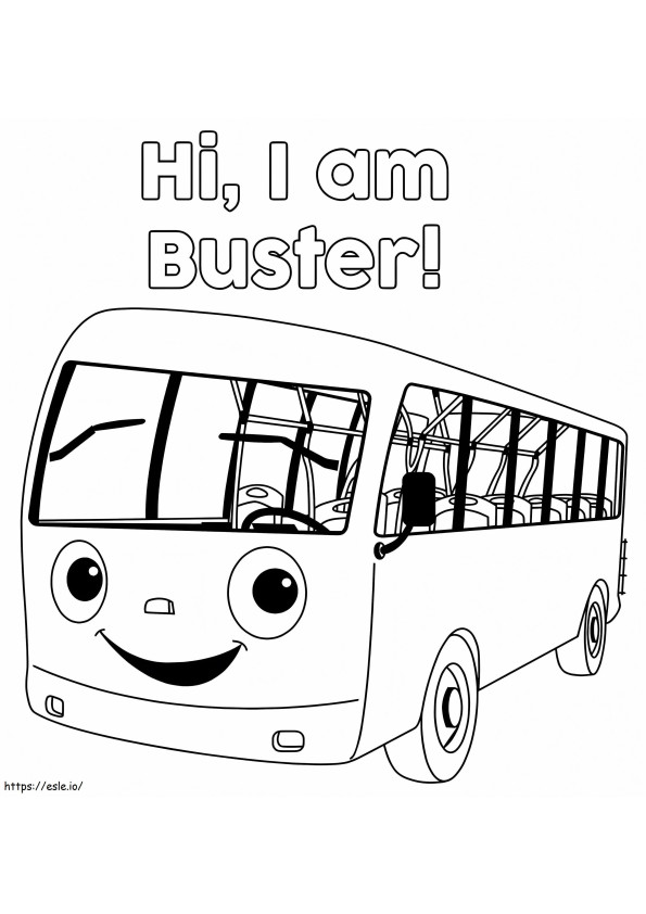 Buster Little Baby Bum coloring page