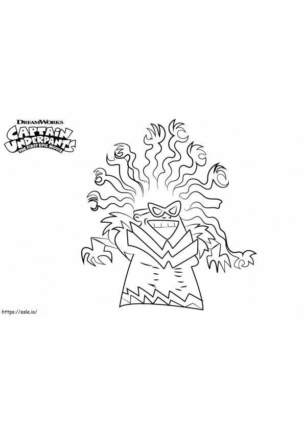 Stunning Tara Ribble The Adventures Of Captain Underpants coloring page