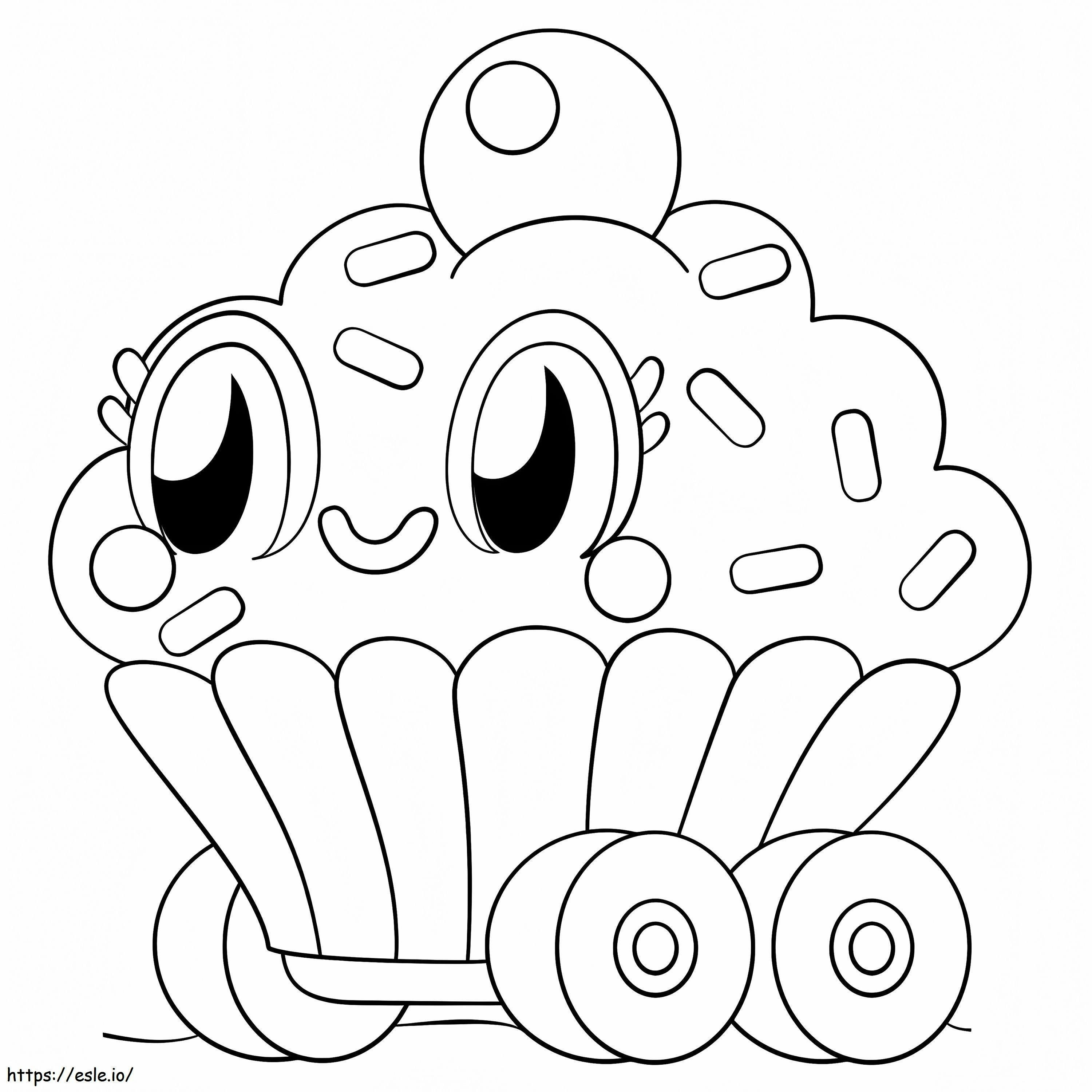 Moshi Monsters Cutie Pie värityskuva