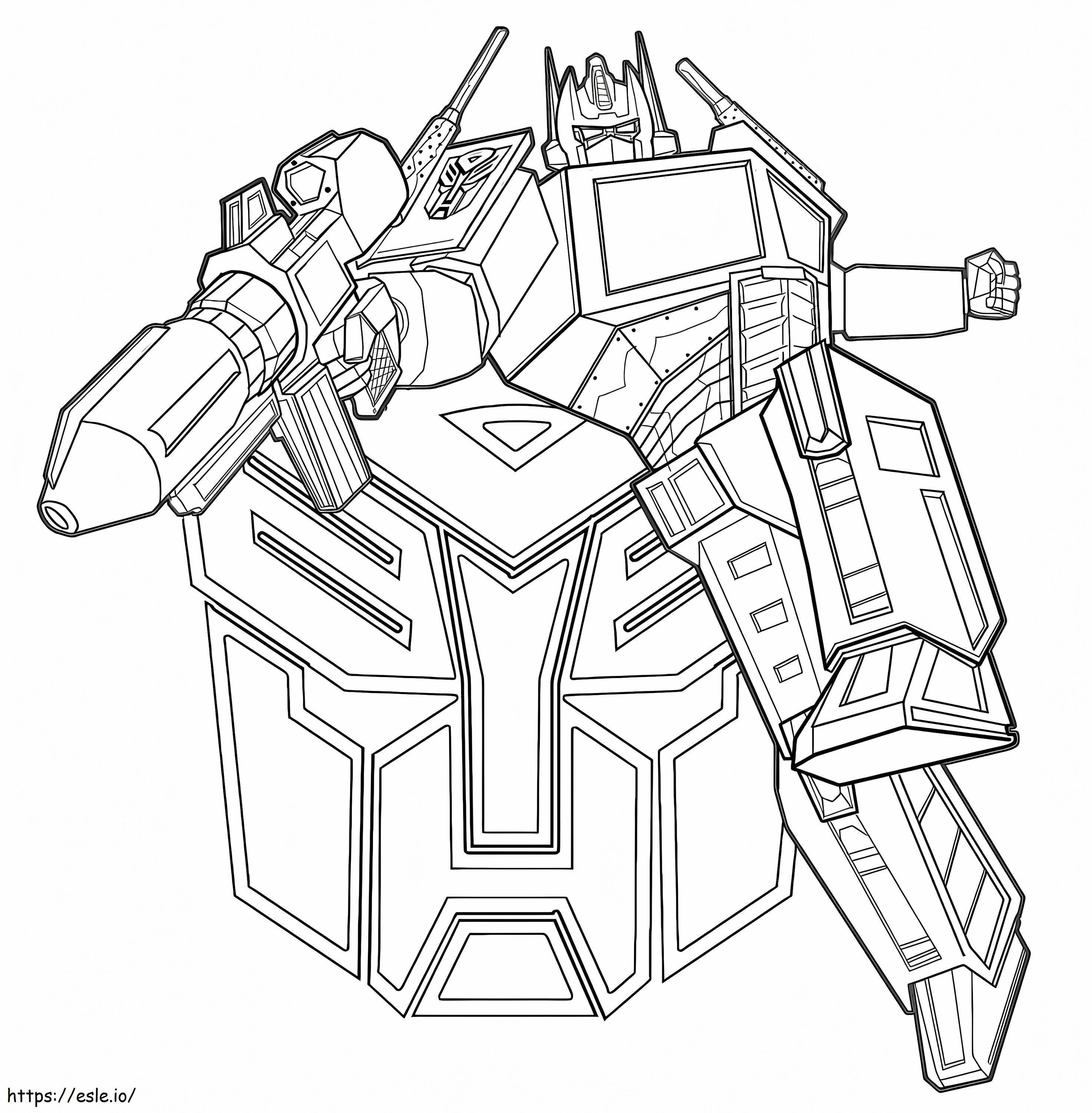 Transformers Prime coloring page