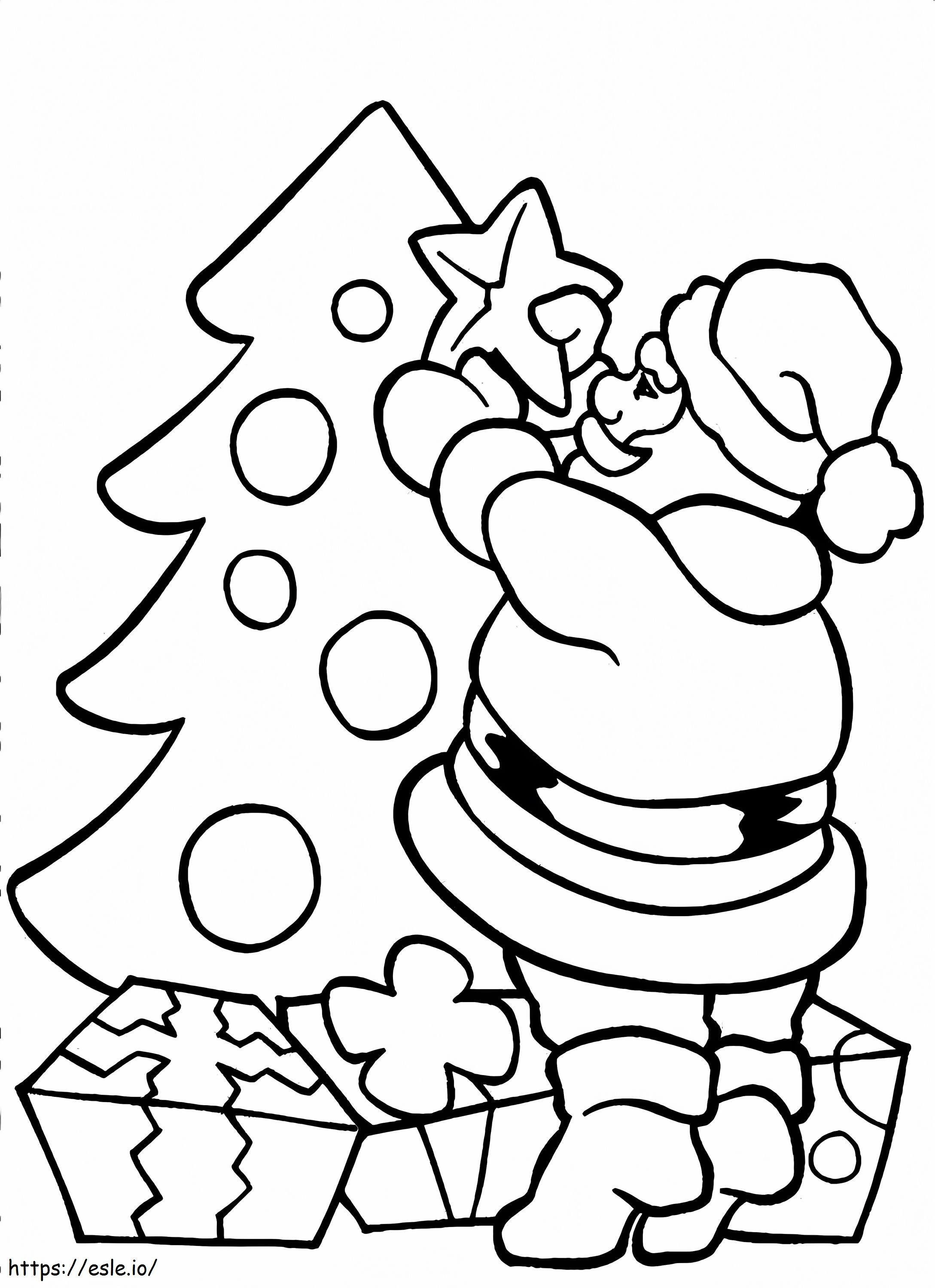 1544254790 carbono imprimível forte Materialwitness Co dos Printables de Papai Noel para colorir