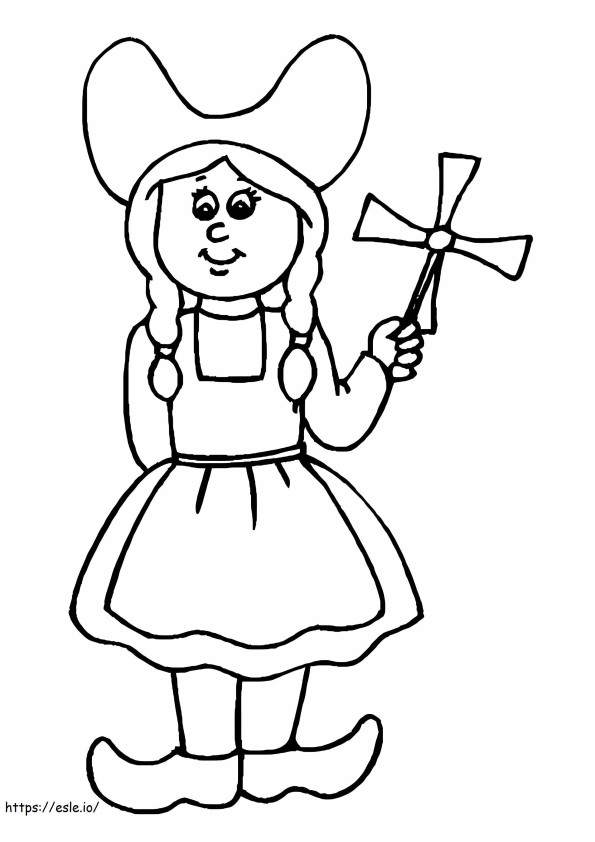 Holländisches Mädchen 2