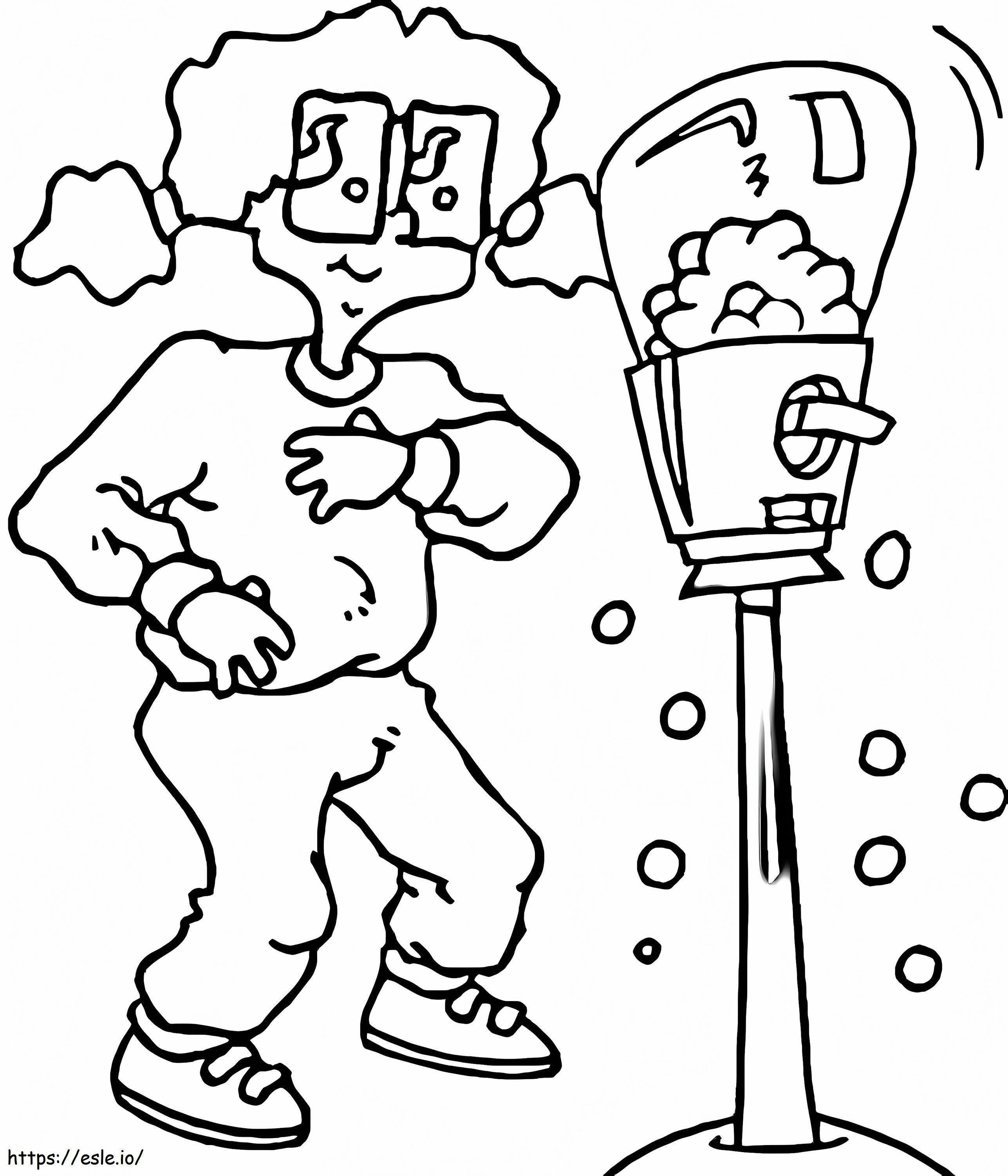 Gumball Machine coloring page