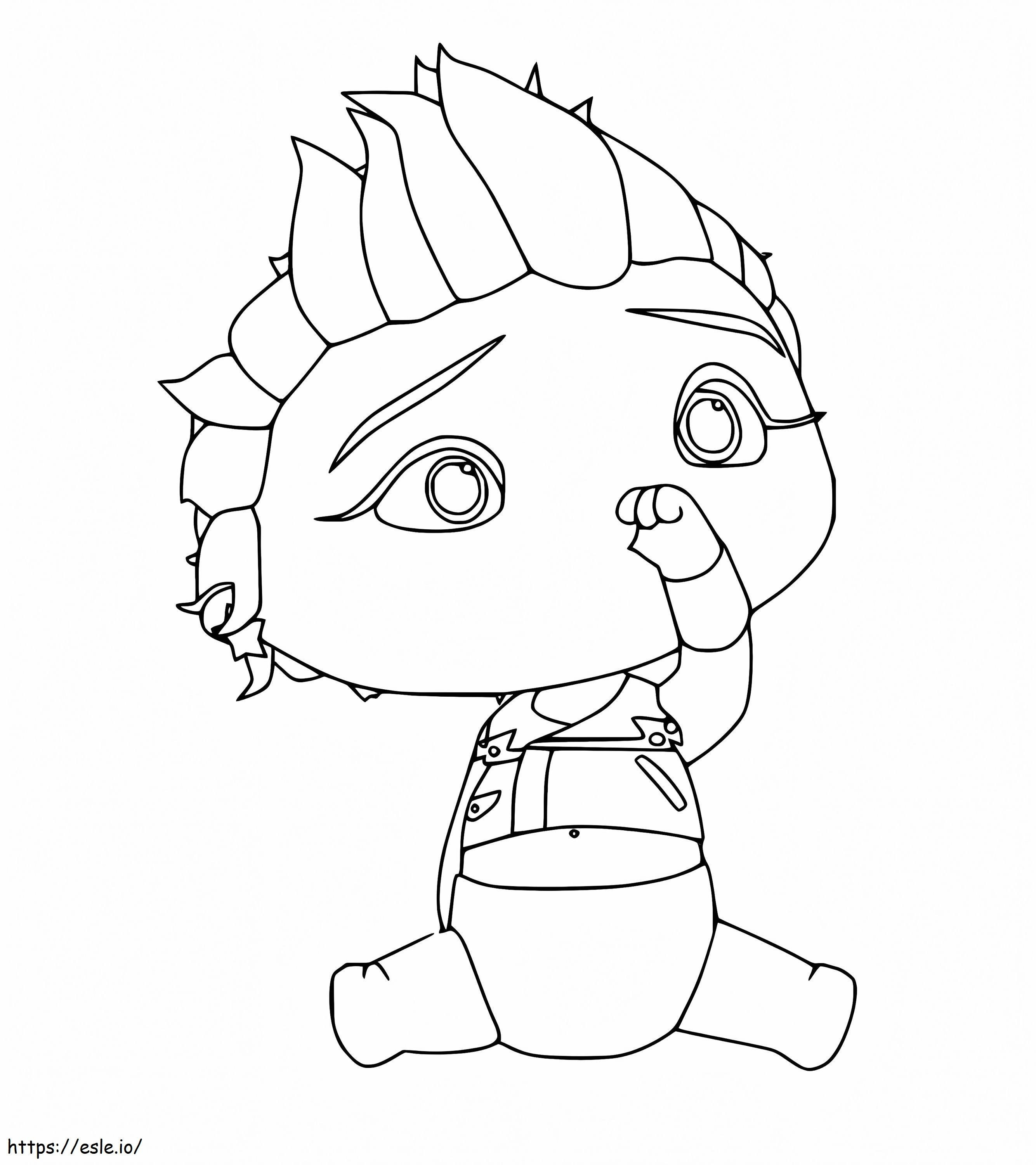 What From Mini Beat coloring page