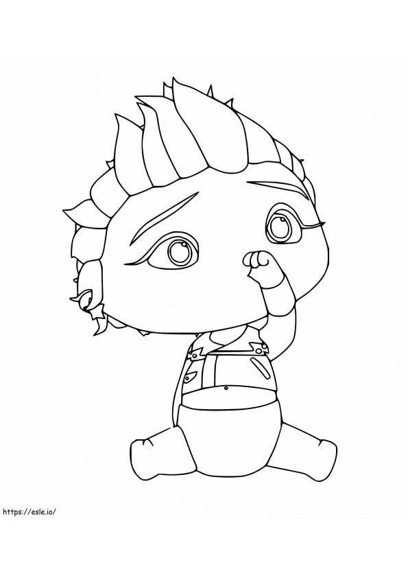 What From Mini Beat coloring page