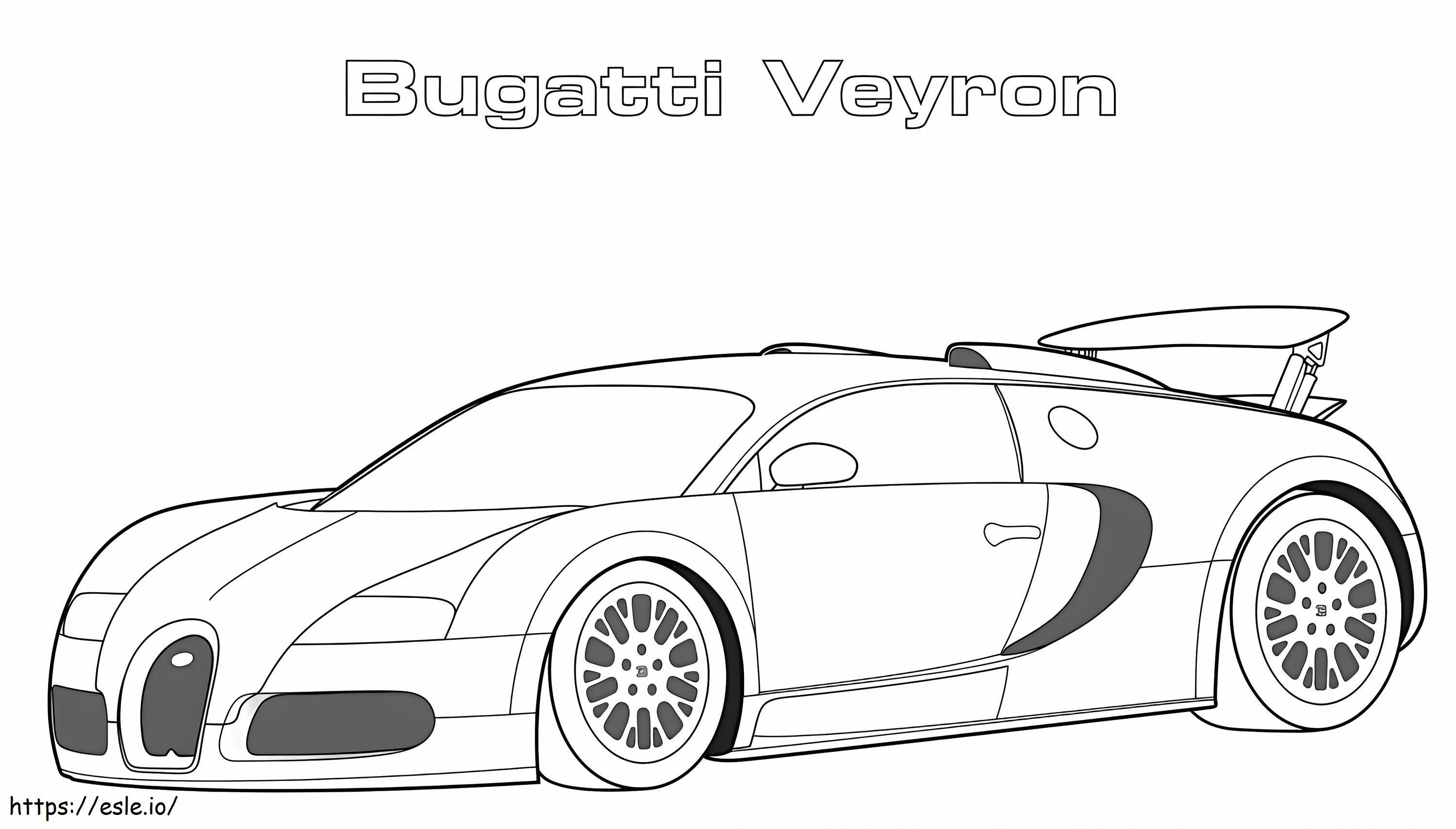 1560417741 Bugatti Veyron A4 kleurplaat kleurplaat