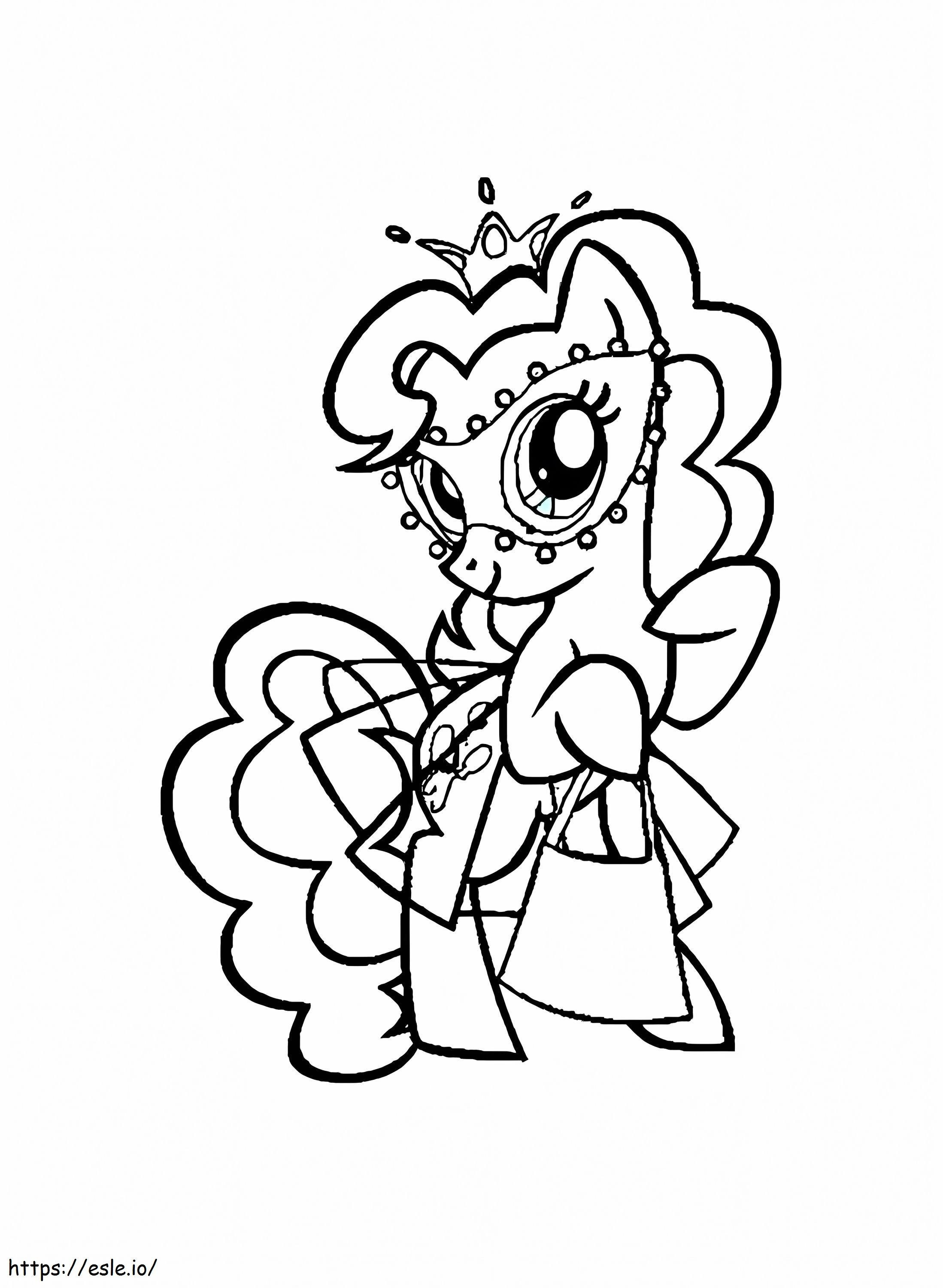 Pinkie Pie Goes Shopping coloring page