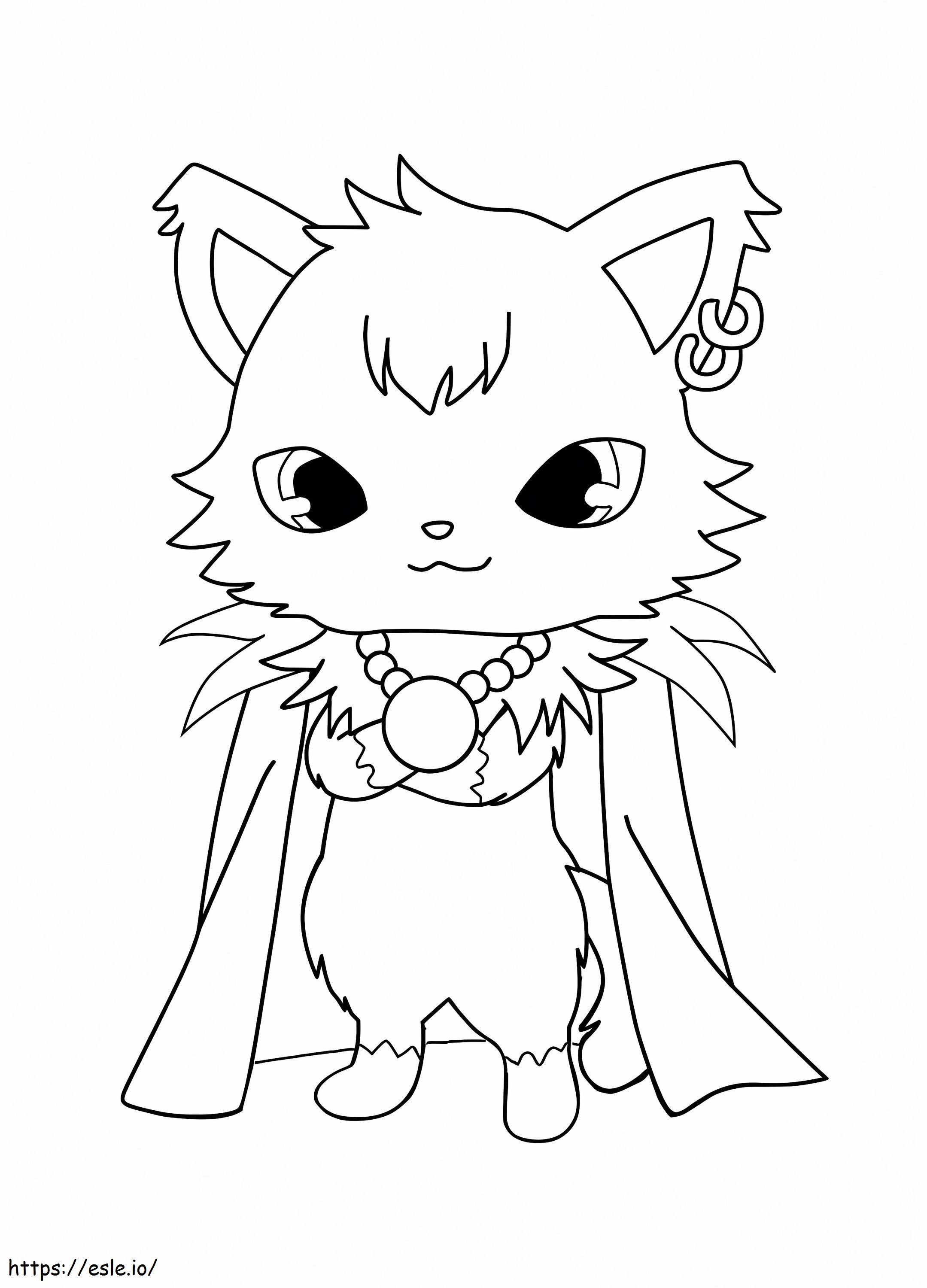Jewelpets 15 coloring page