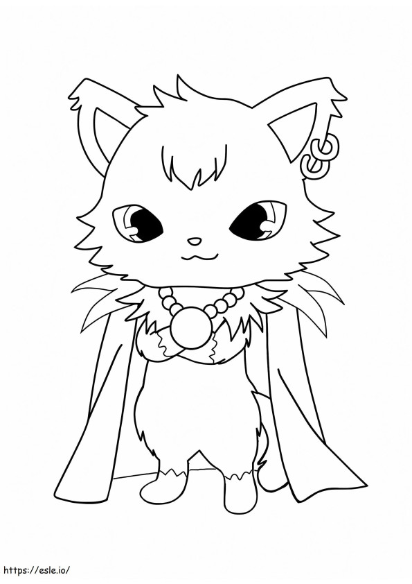 Jewelpets 15 coloring page