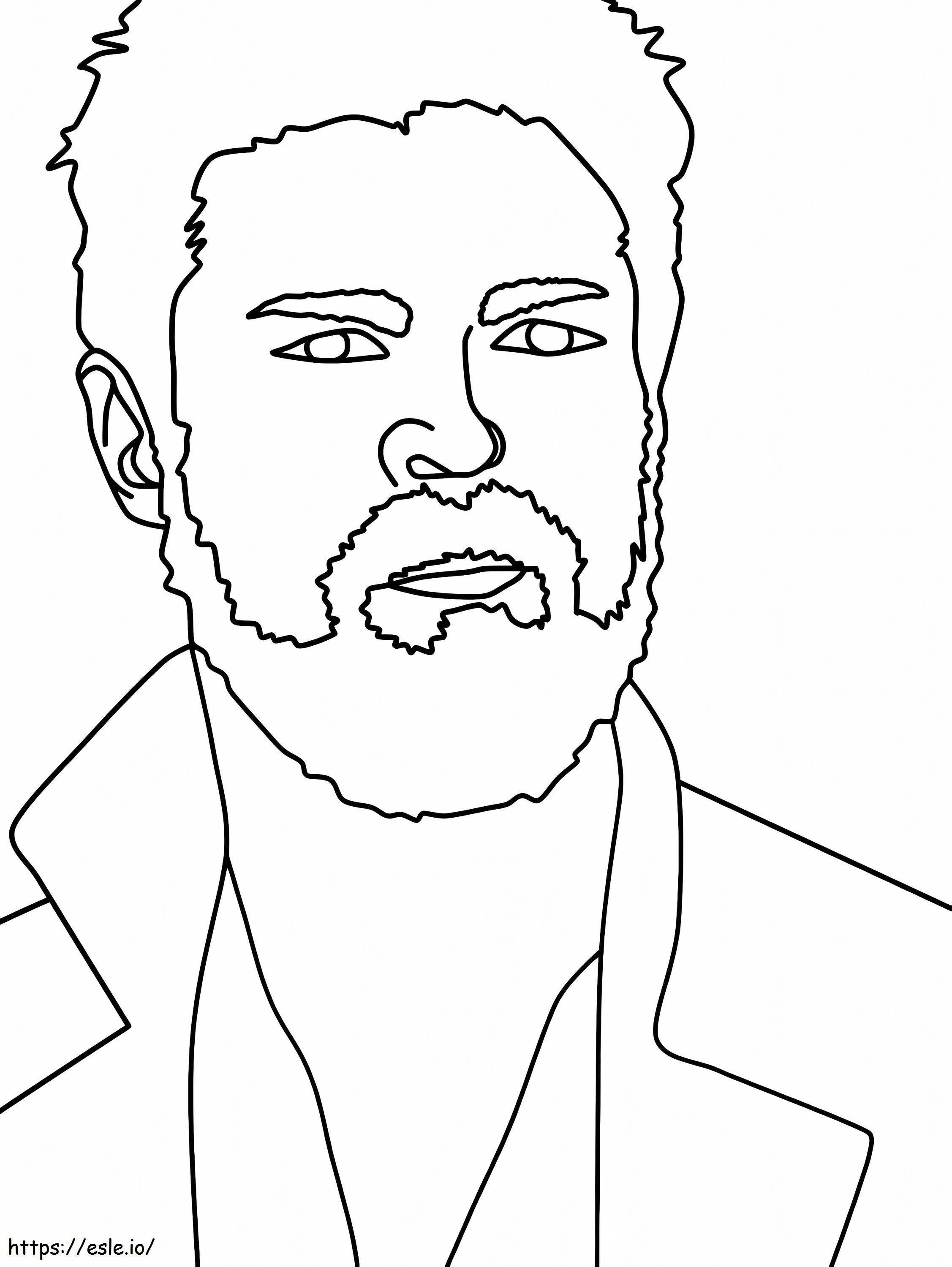 Billy Butcher coloring page