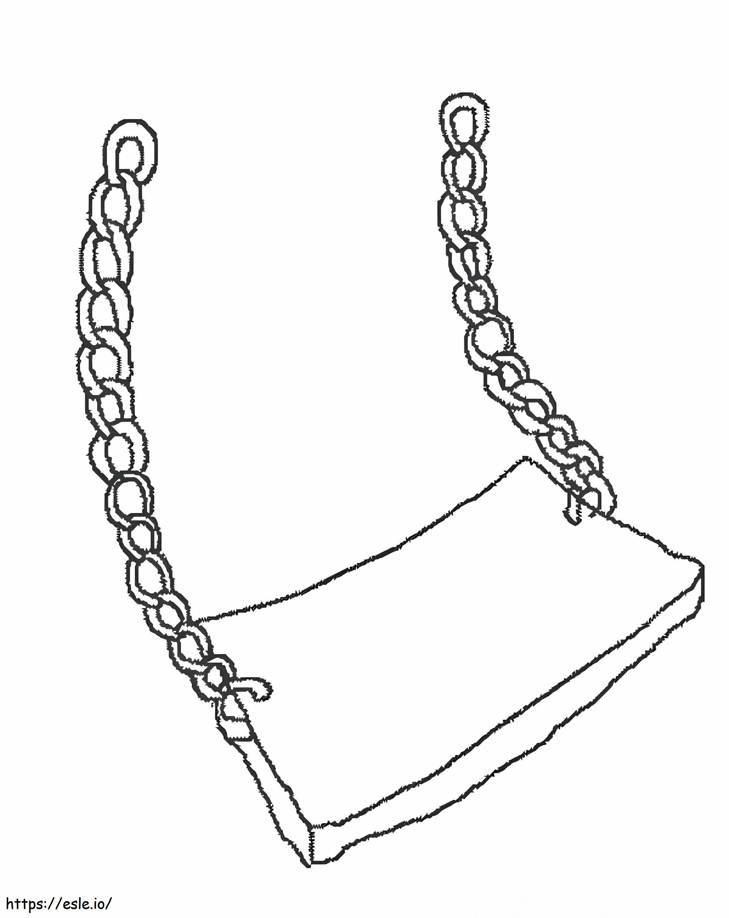 Swing Printable coloring page