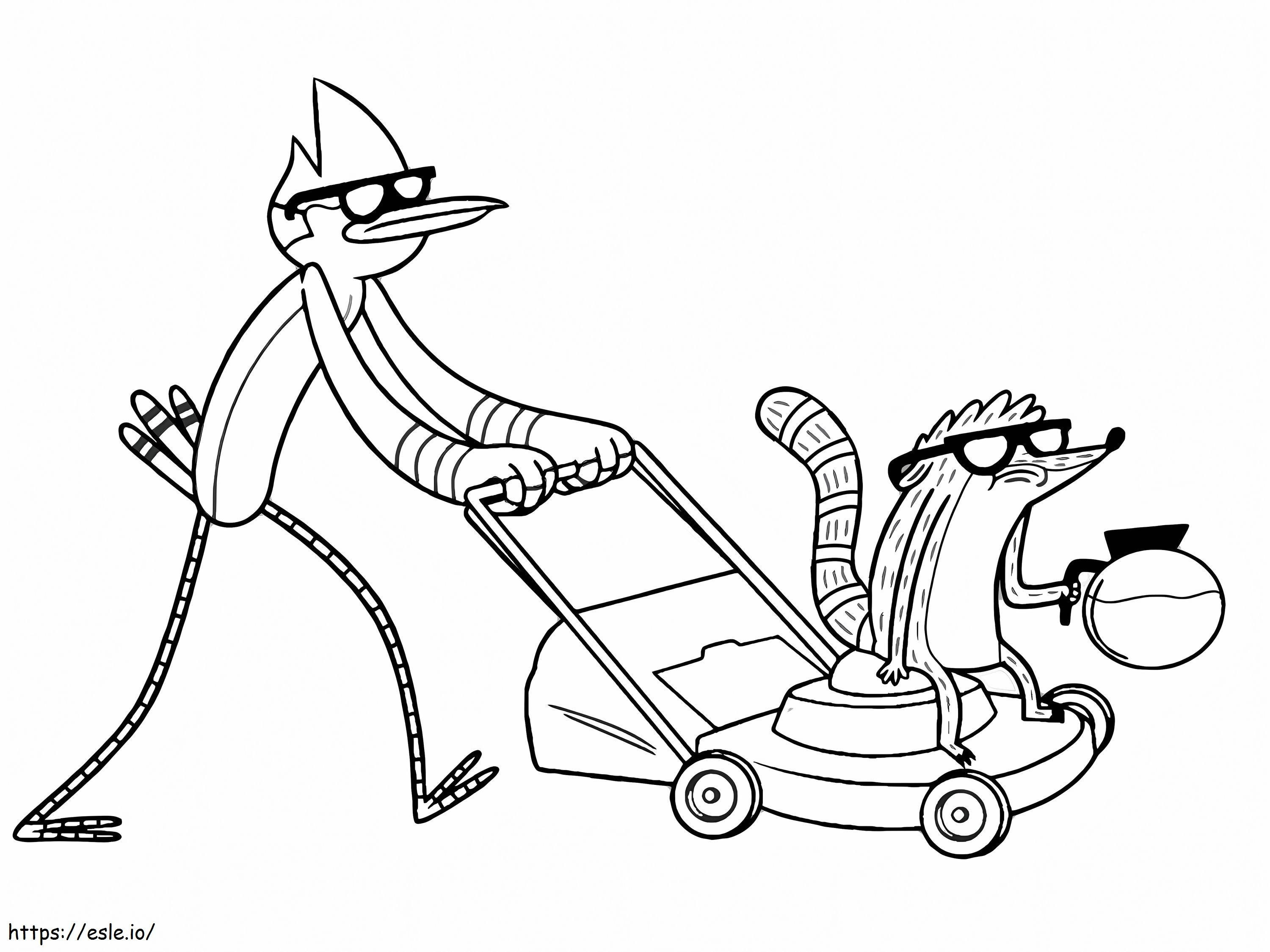 1550907488 Regular Show 002 coloring page