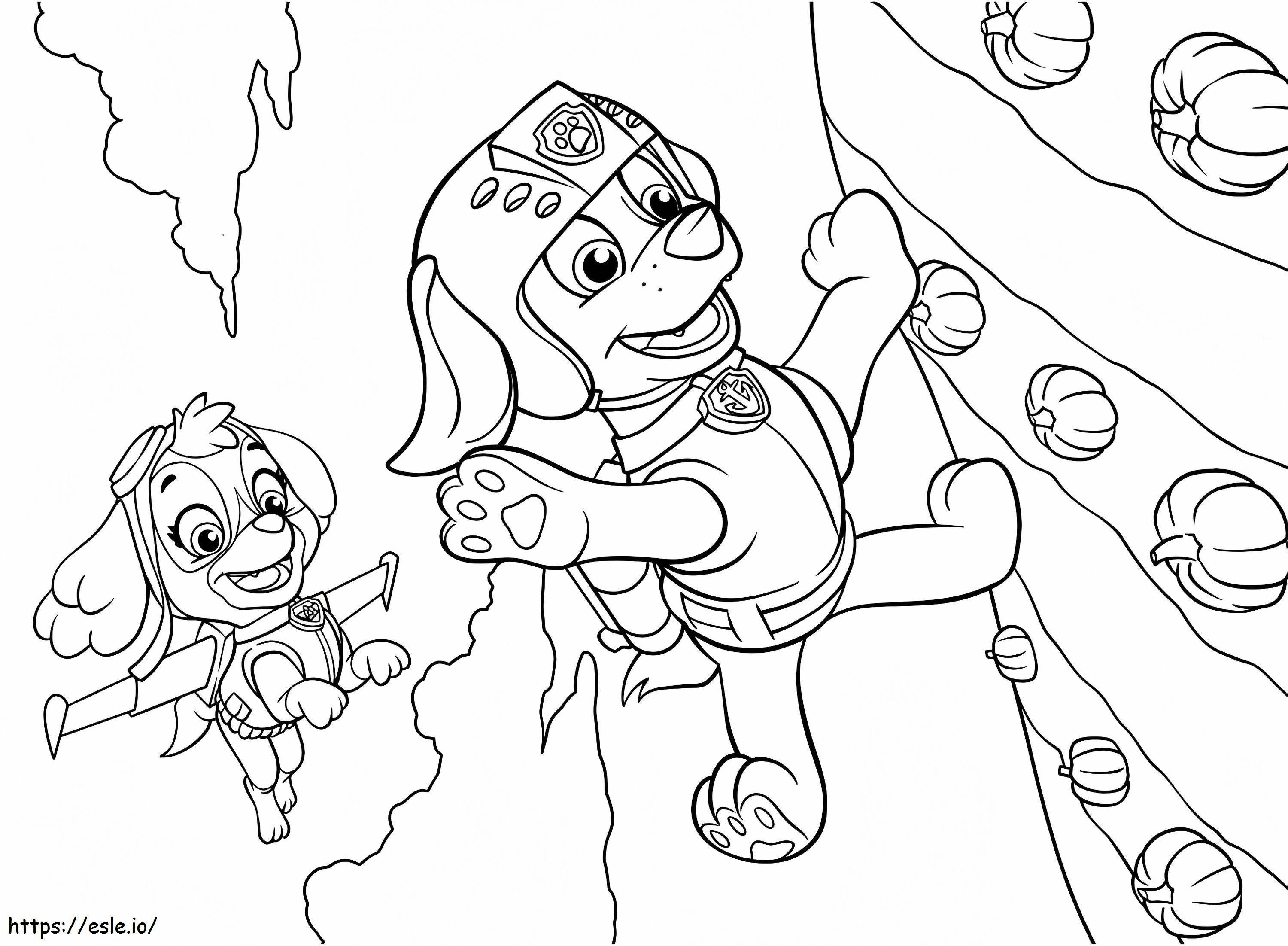 1564709005 Rocky And Skye A4 E1600490418428 coloring page