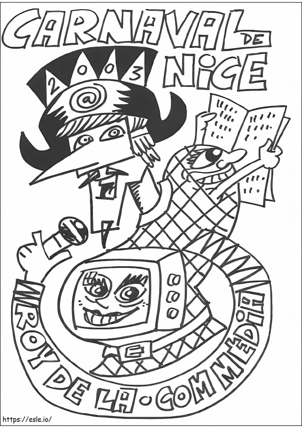 Carnival 18 coloring page