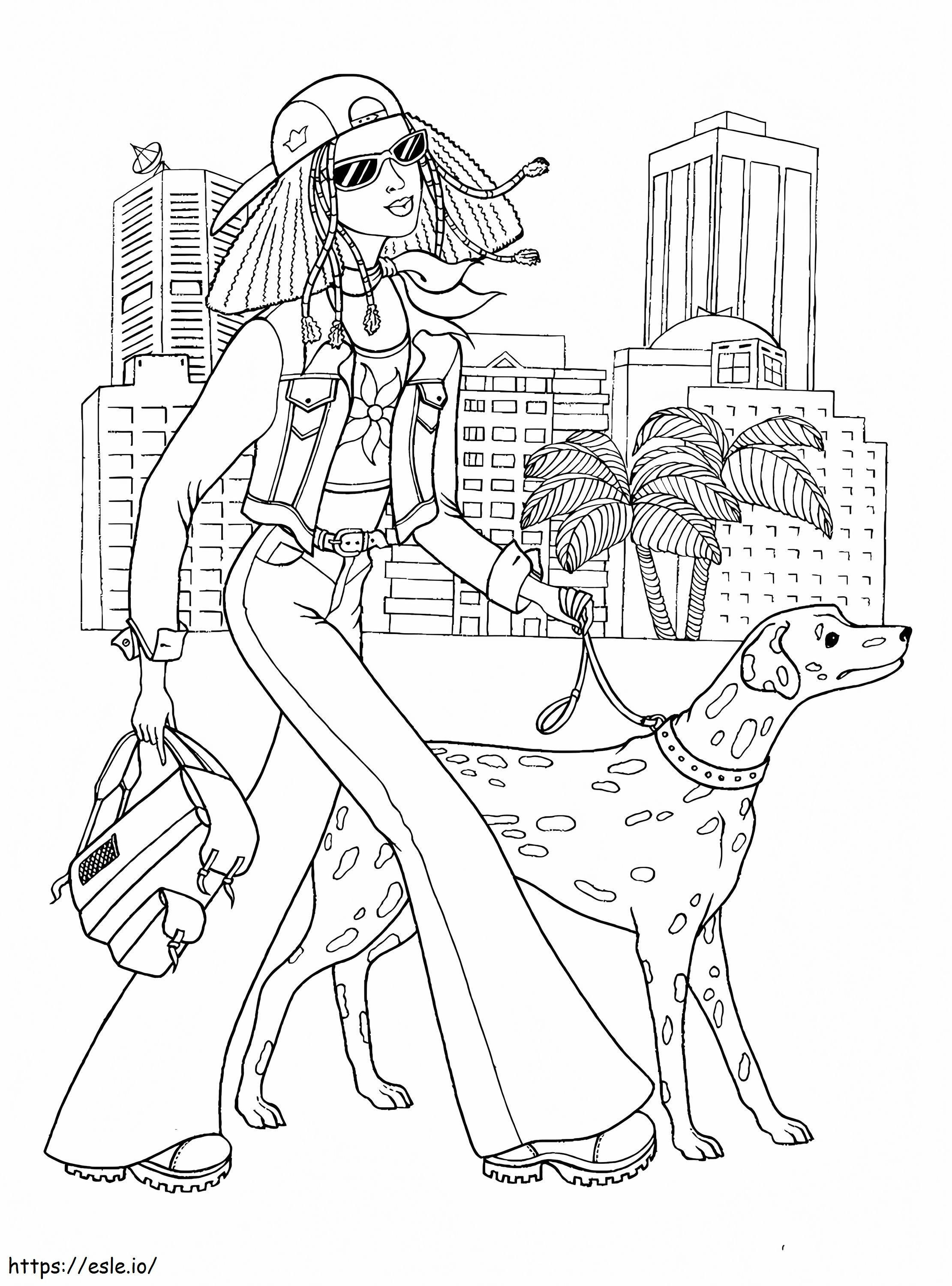 1572827793 Teenager Fashion coloring page