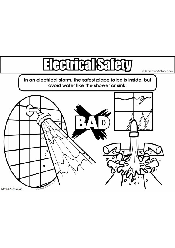 Electrical Storm coloring page