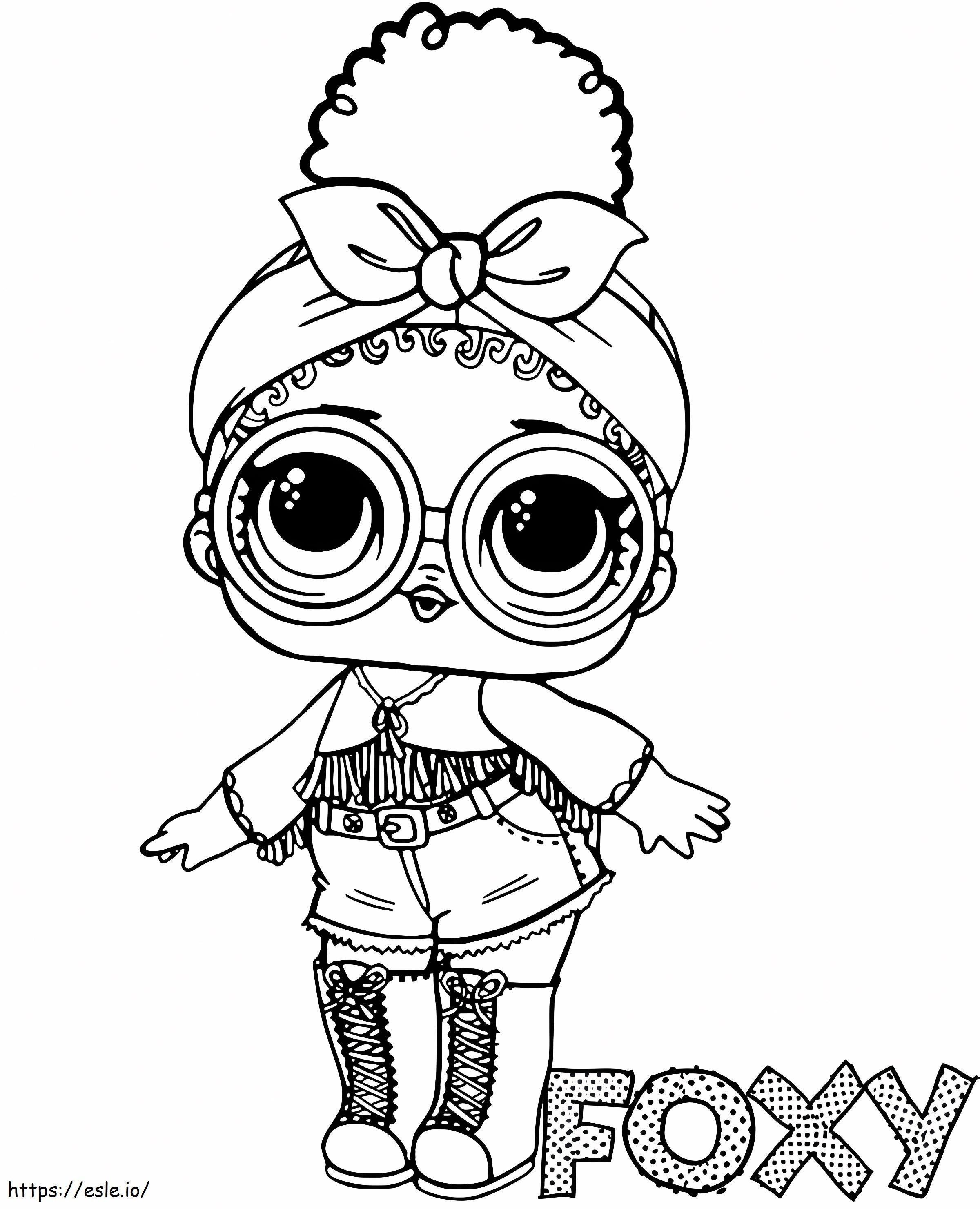 1572569790 Foxy Doll Lol Surprise coloring page