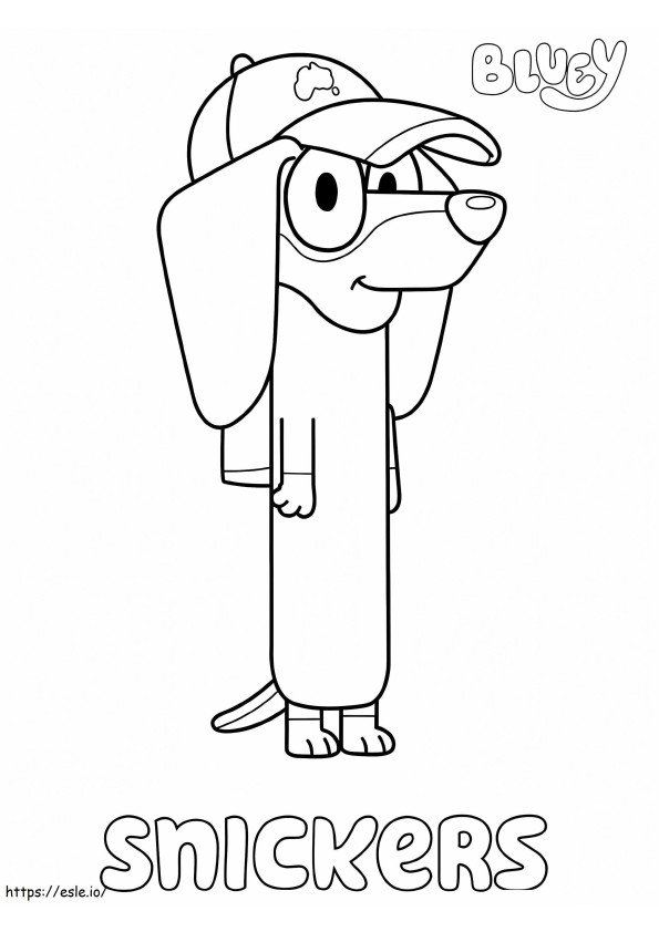 1591582597 Snickers coloring page