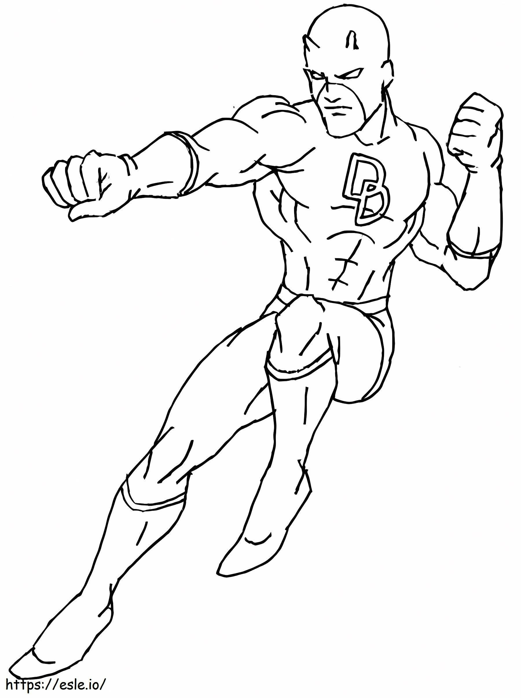 Daredevil To Print coloring page