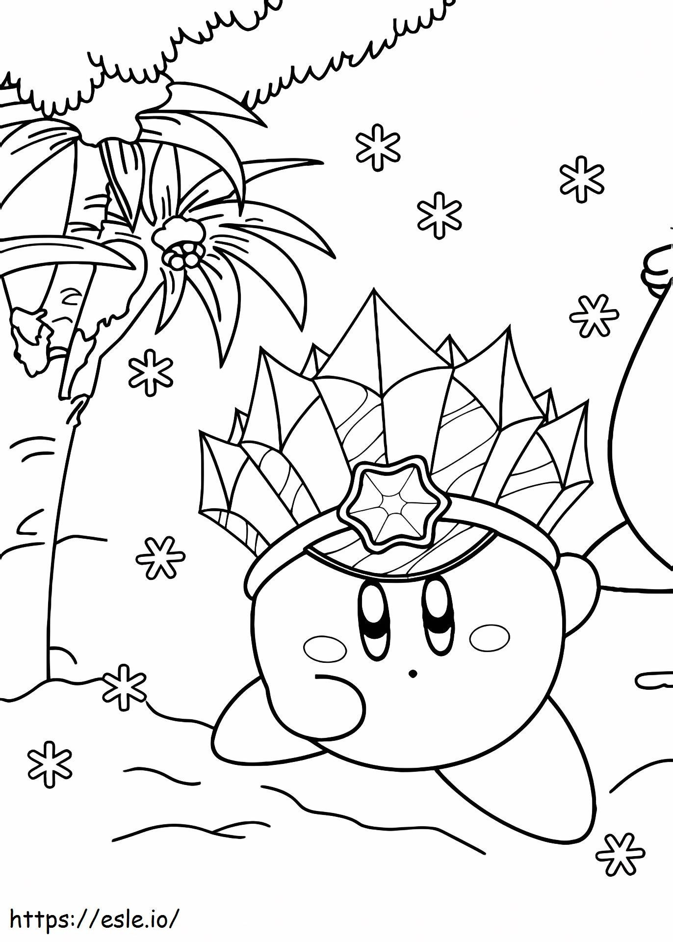 1528855758 Ice Kirby coloring page