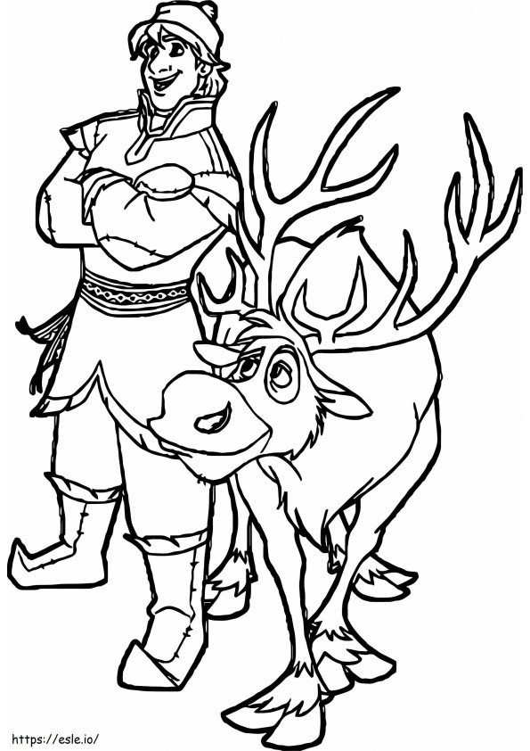 Happy Kristoff With Sven