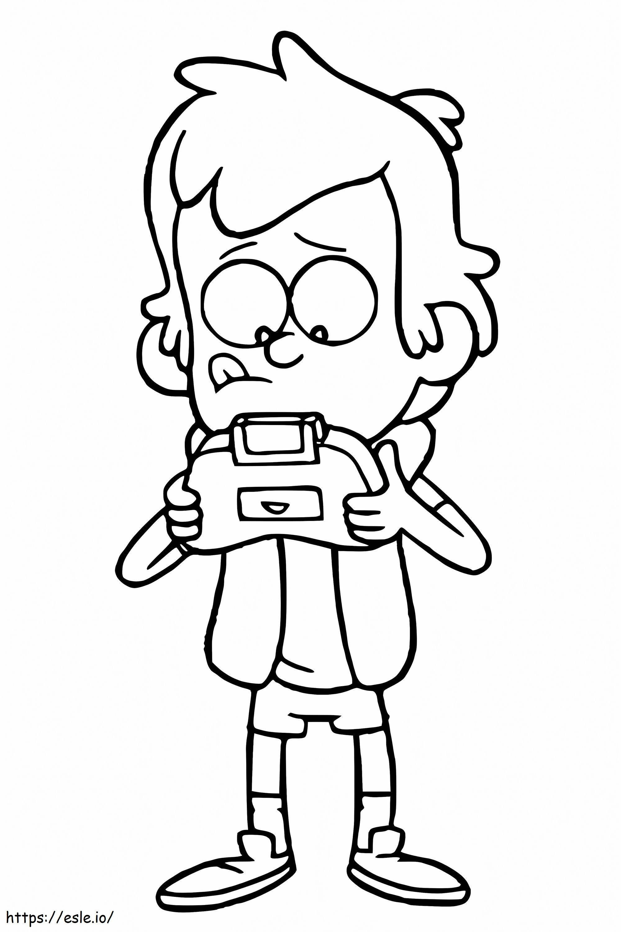 Dipper Games coloring page