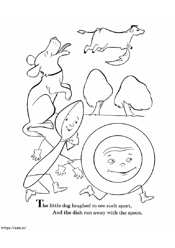 Nursery Rhymes 12 coloring page