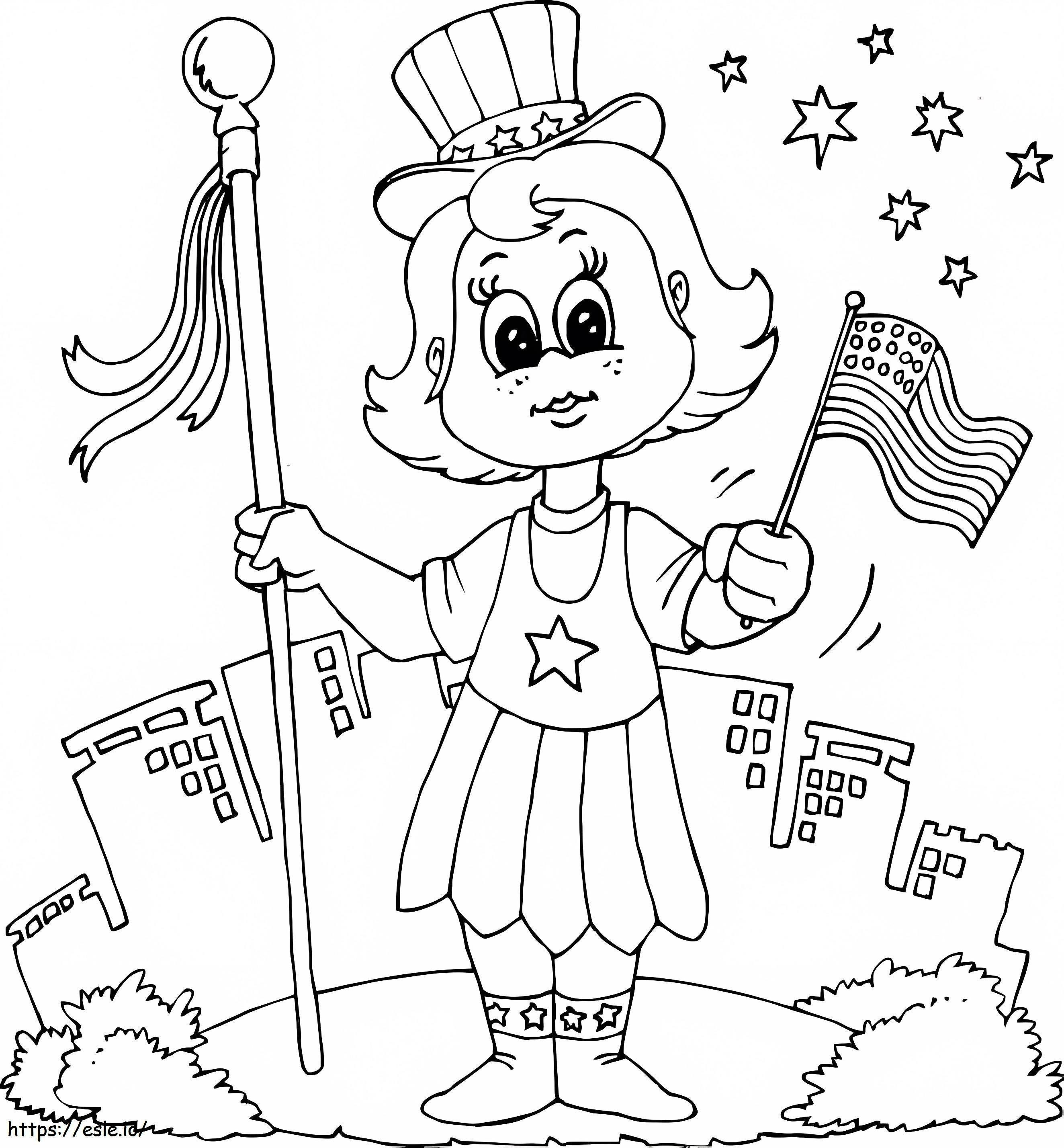 Memorial Day 9 coloring page