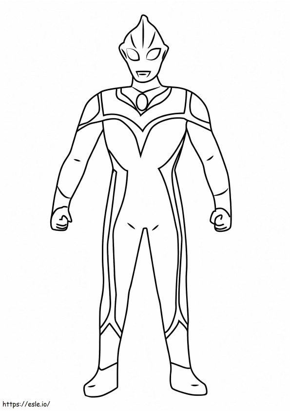 Ultraman 5 para colorir