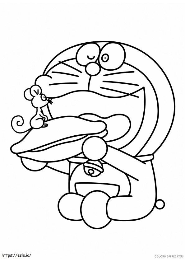 1540784184 Desenhos para colorir de desenhos animados de Doraemon para imprimir e imprimir para colorir