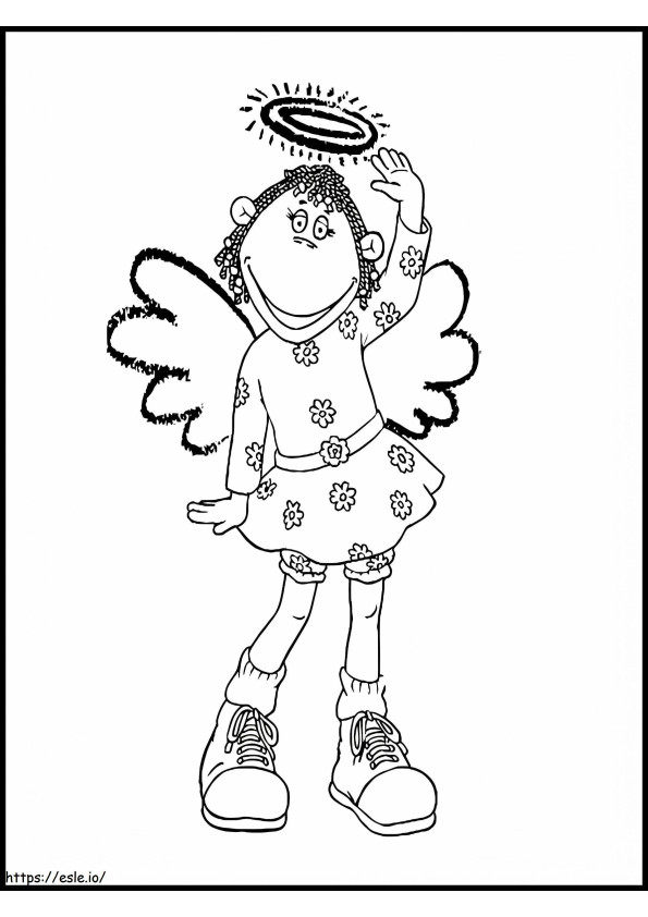 Fizz With Wings coloring page
