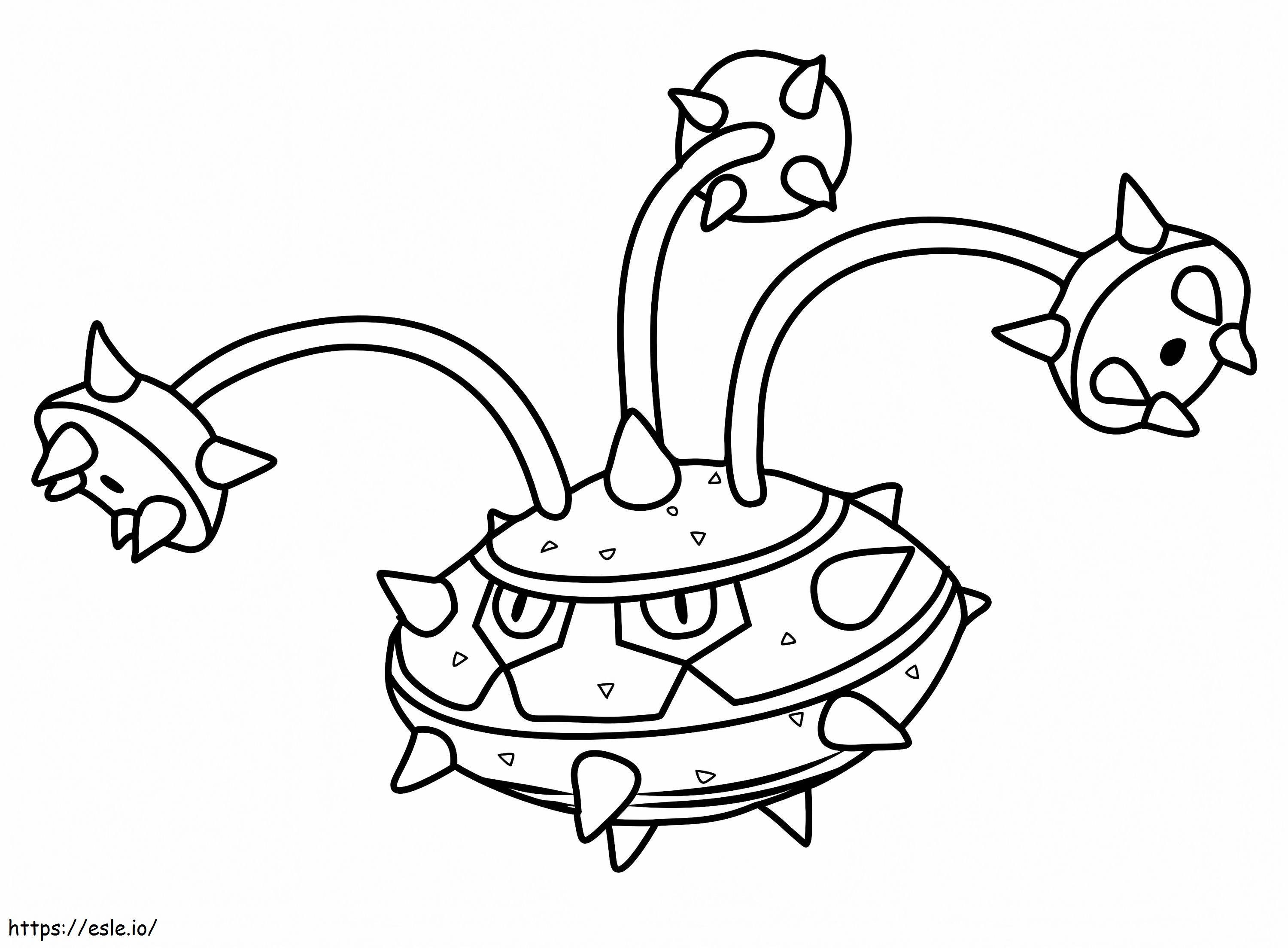 ferroseed coloring pages for children pokemon