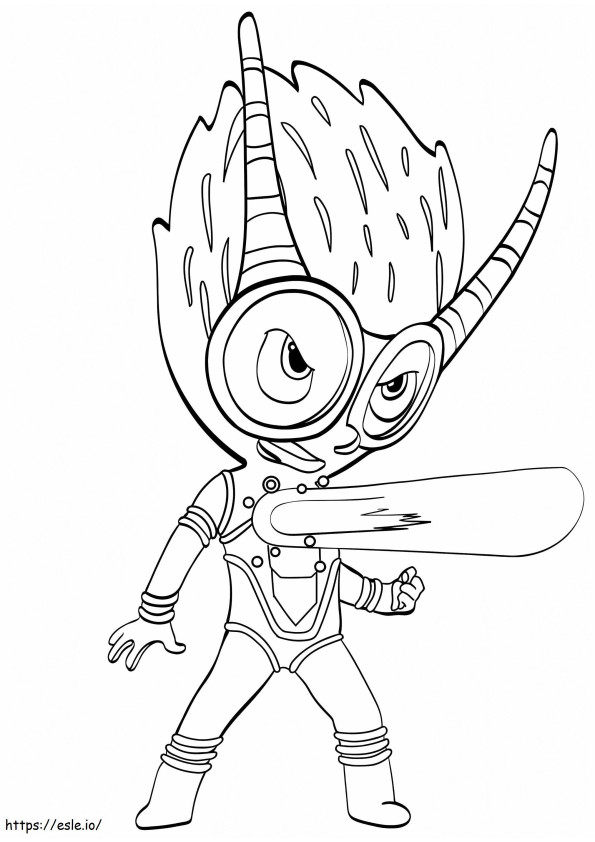 Firefly From PJ Masks coloring page