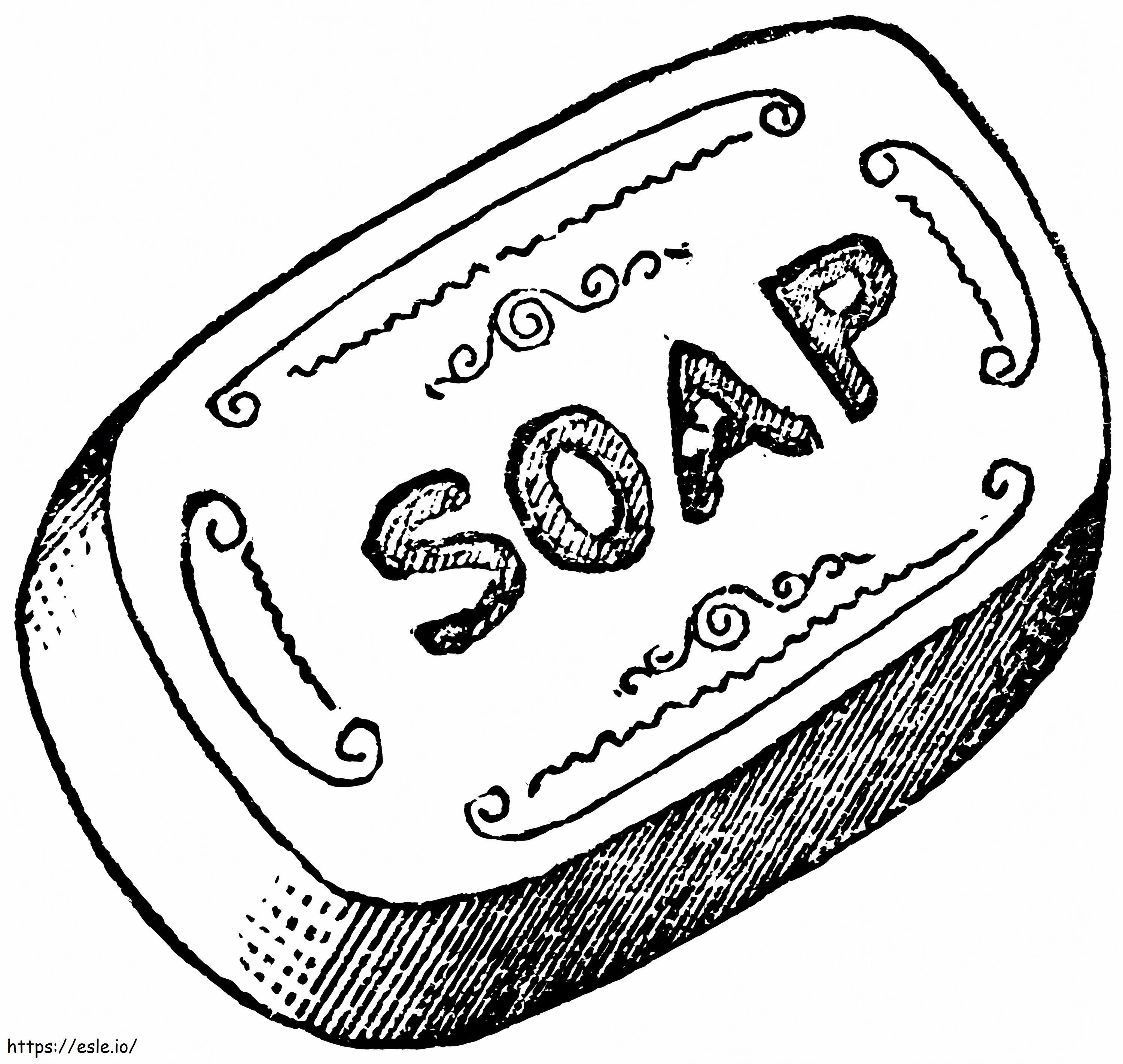 Good Hygiene Soap coloring page
