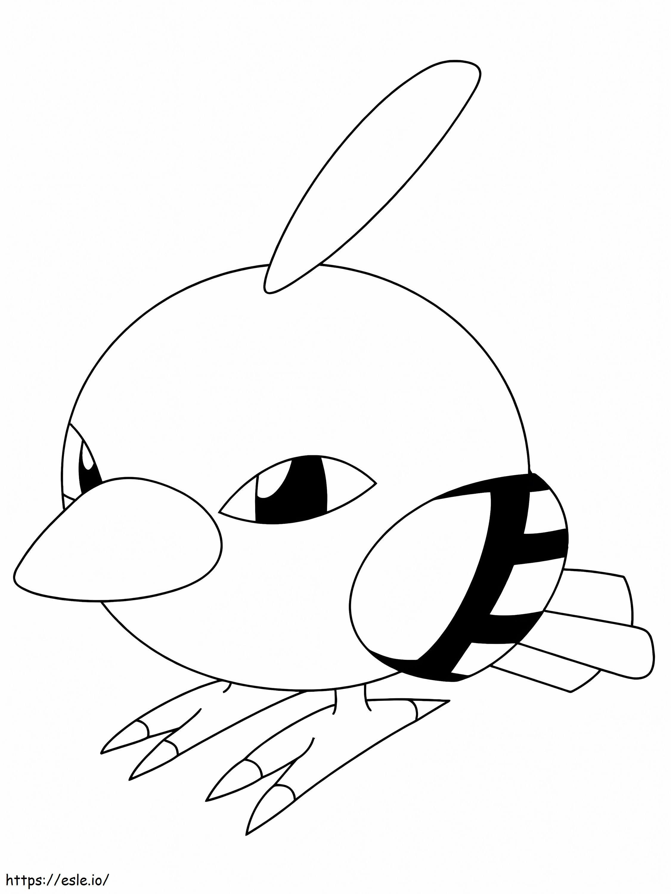 Coloriage Pokémon Natu Gen 2 à imprimer dessin