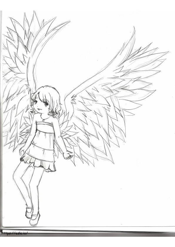 Baby Maximum Ride coloring page