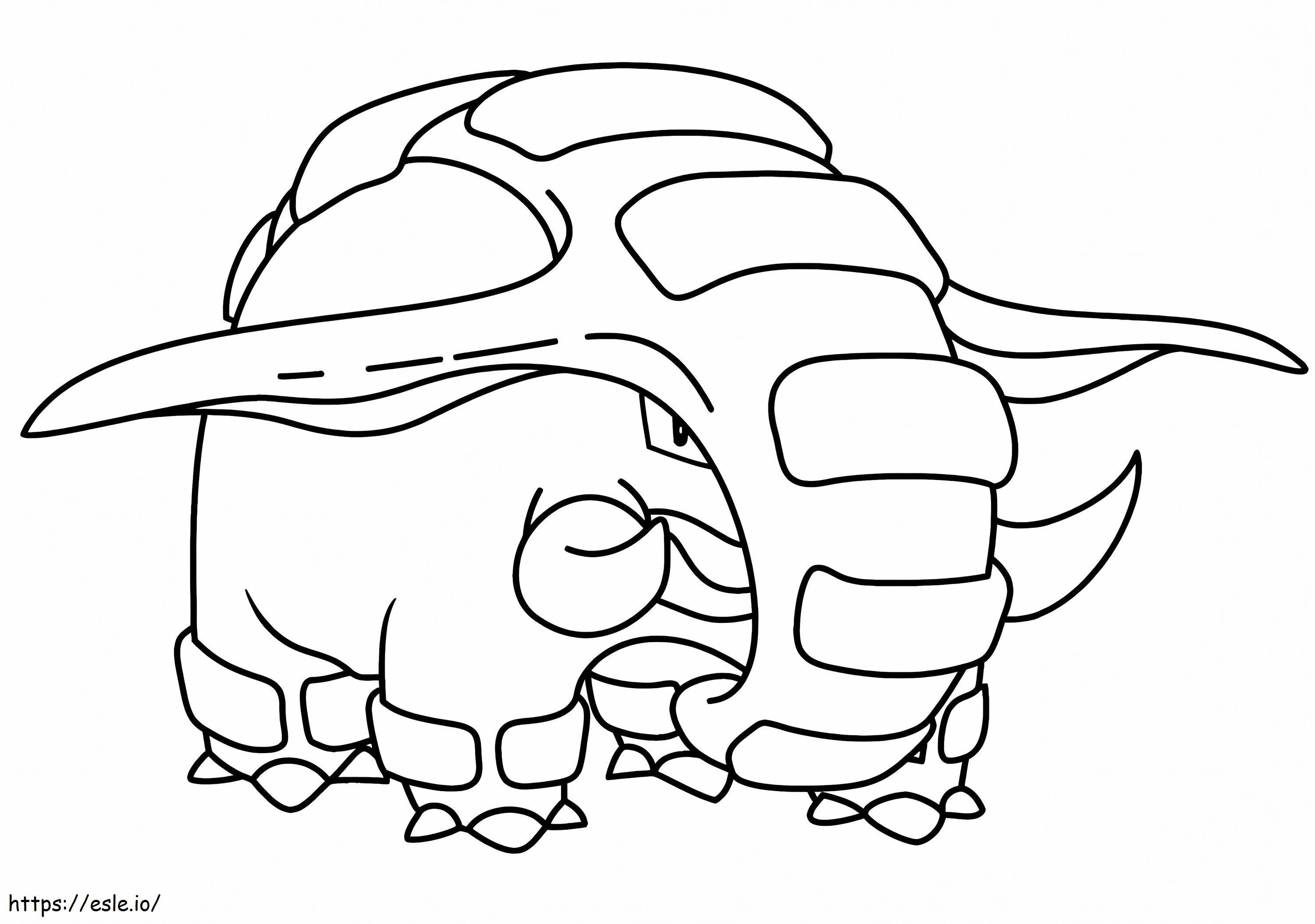 Pokemon Donphan coloring page