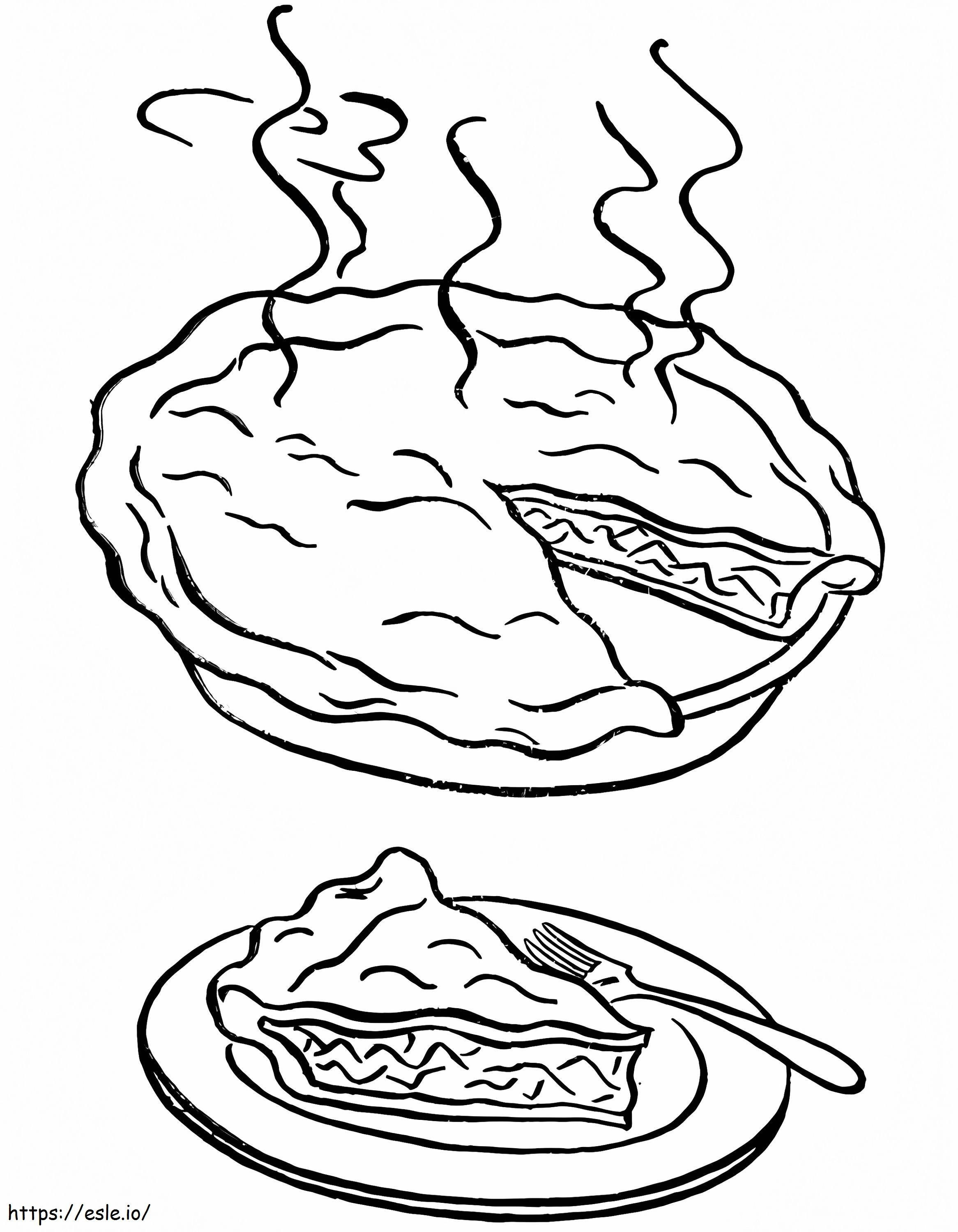 Hot Pie coloring page