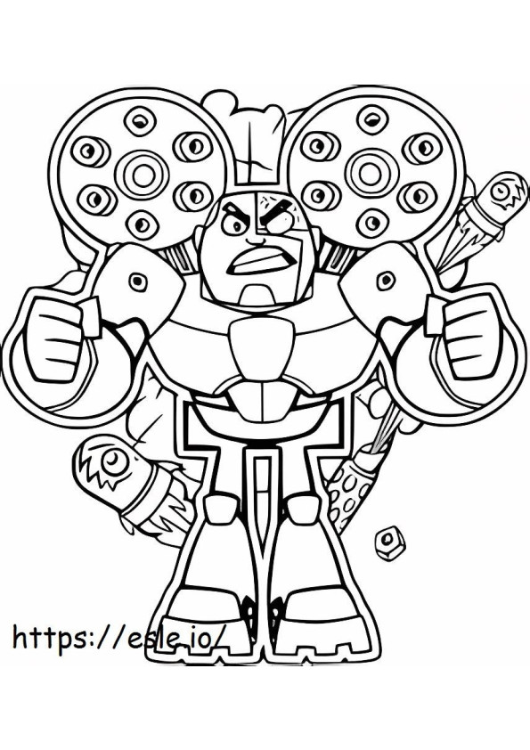 Cyborg Con Armas