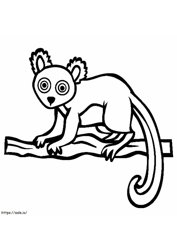 Disegno di lemure