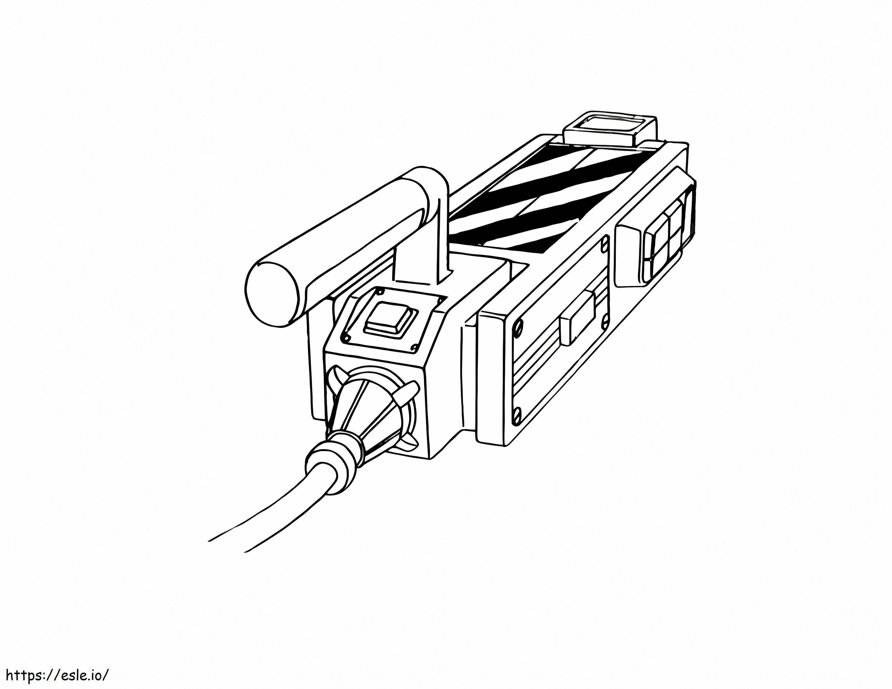 Ghostbusters Ghost Trap coloring page