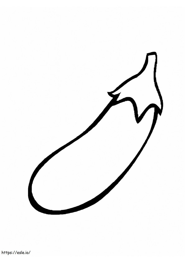 Normal Patlıcan boyama